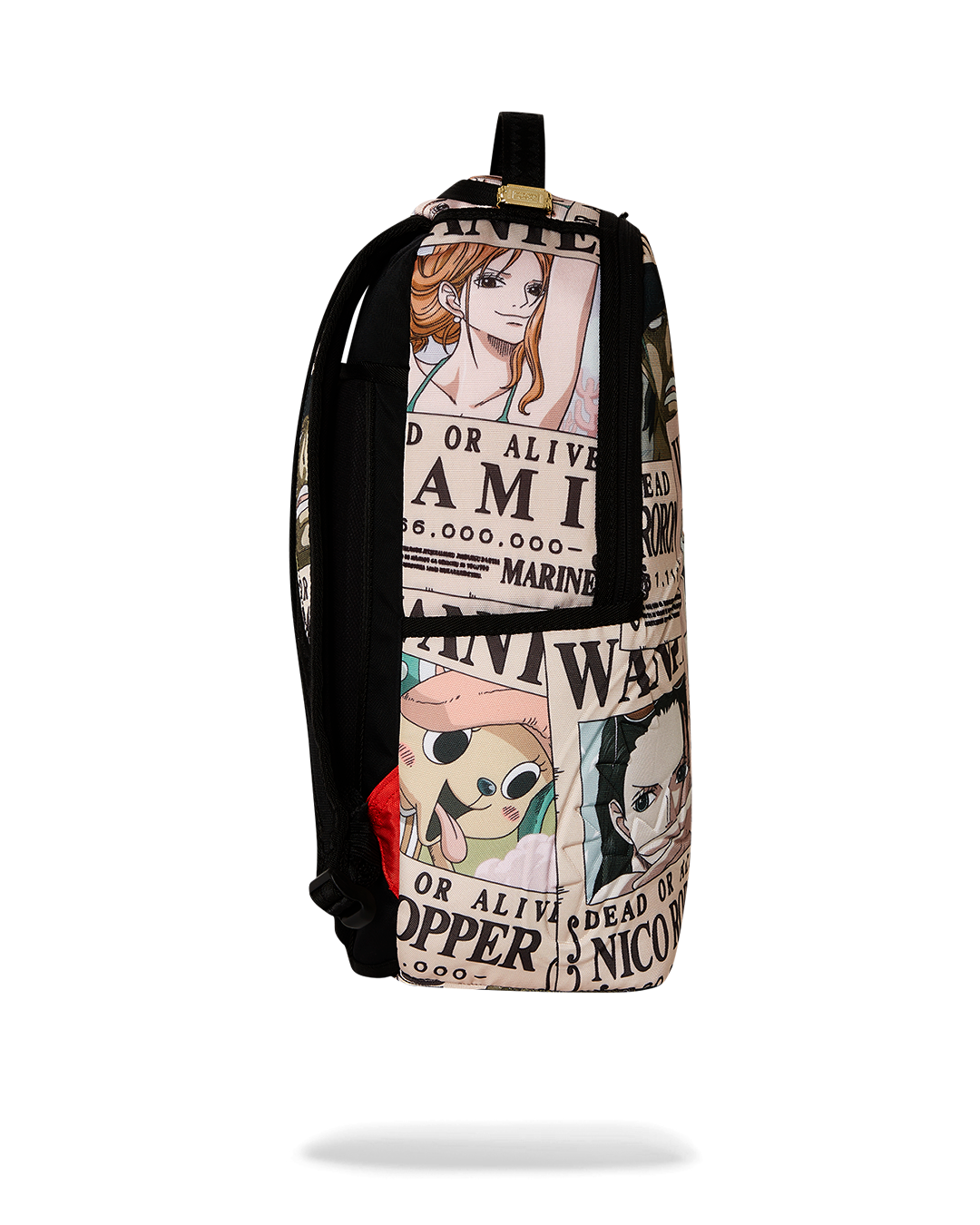 SPRAYGROUND ONE PIECE WANTED SHARK POSTERS BACKPACK
