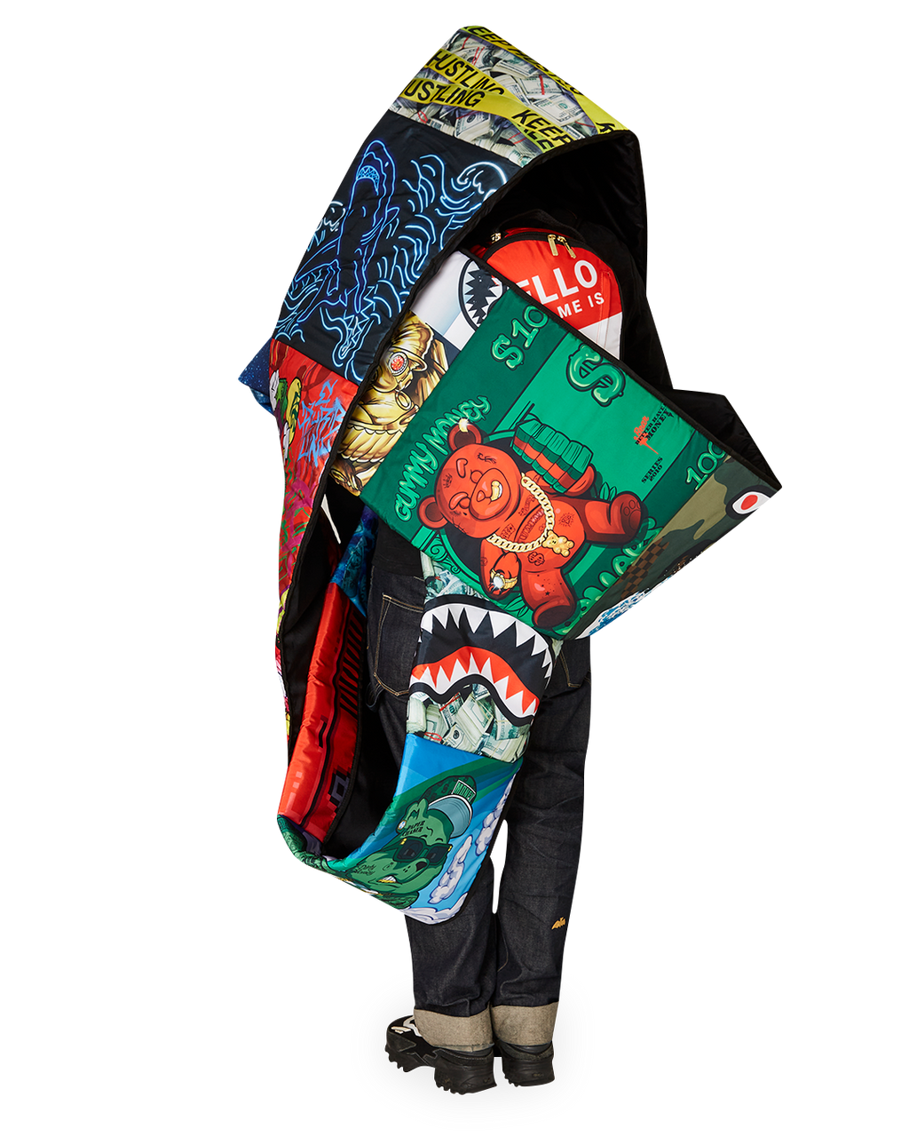 SPRAYGROUND THE SCROLL OF 15 YEARS DLXV BACKPACK (SUPER RARE)