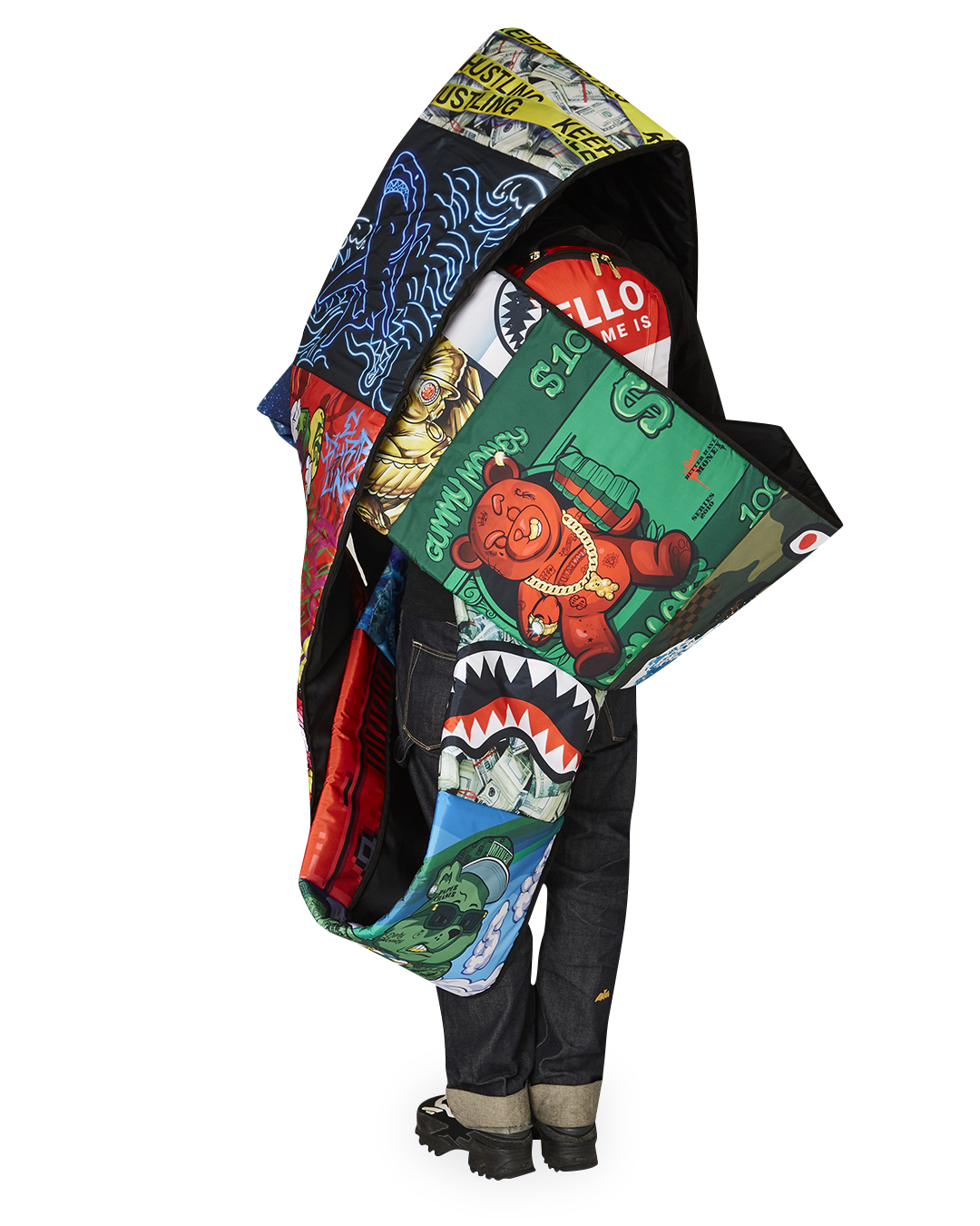 SPRAYGROUND THE SCROLL OF 15 YEARS DLXV BACKPACK (SUPER RARE)