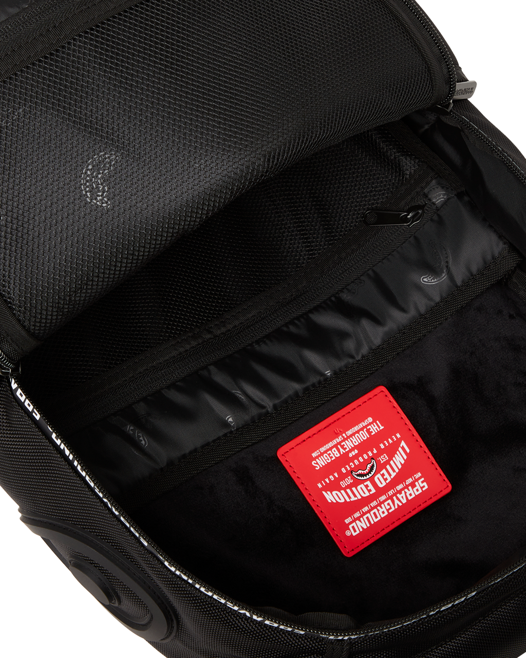 SPRAYGROUND THE HERO WHITE TAPE DLXR BACKPACK
