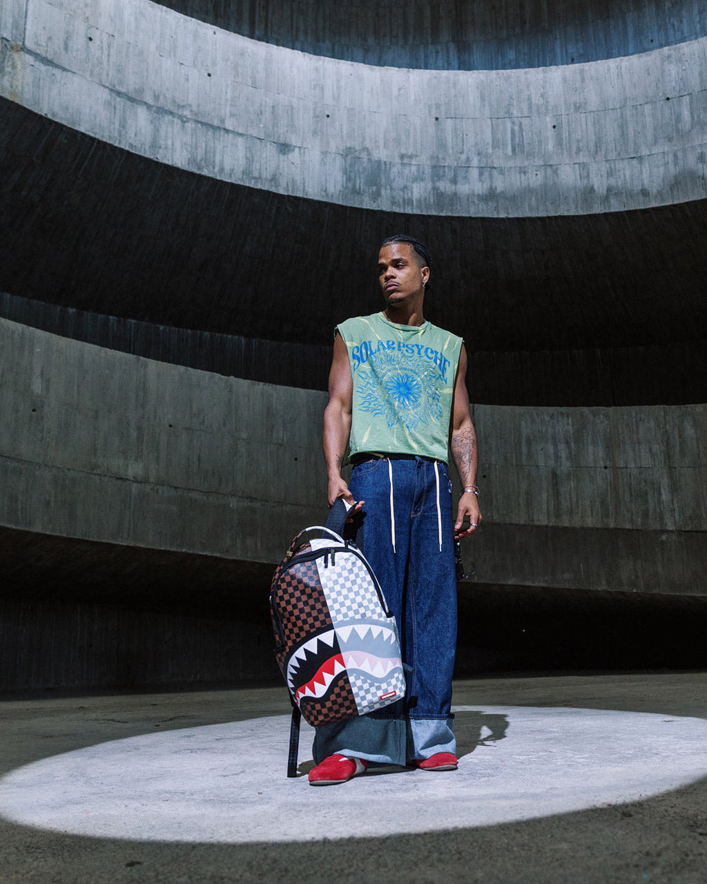 SPRAYGROUND SHARKS IN PARIS CHERRY BLADE BACKPACK