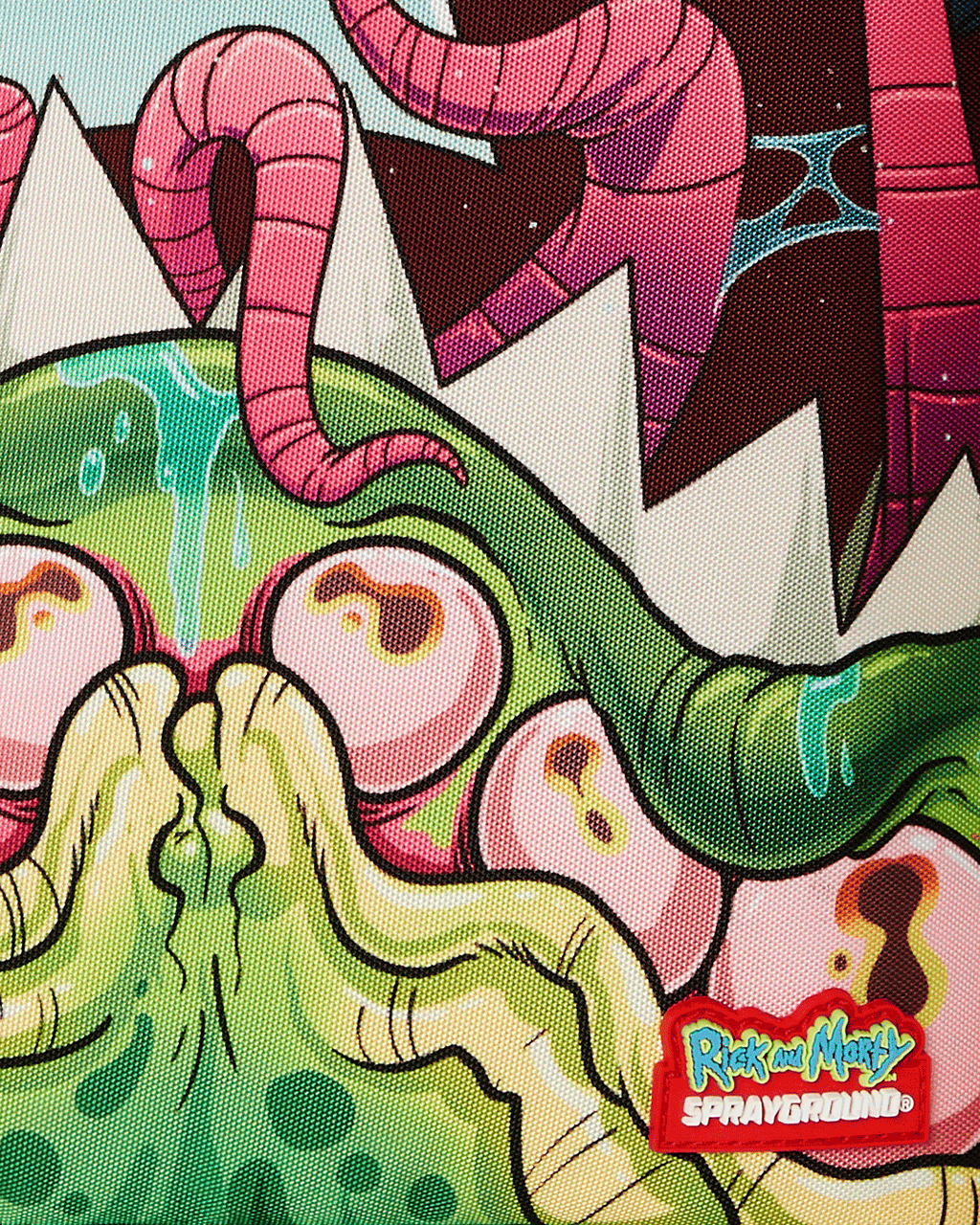 SPRAYGROUND RICK AND MORTY INTERDIMENSIONAL DLXR BACKPACK