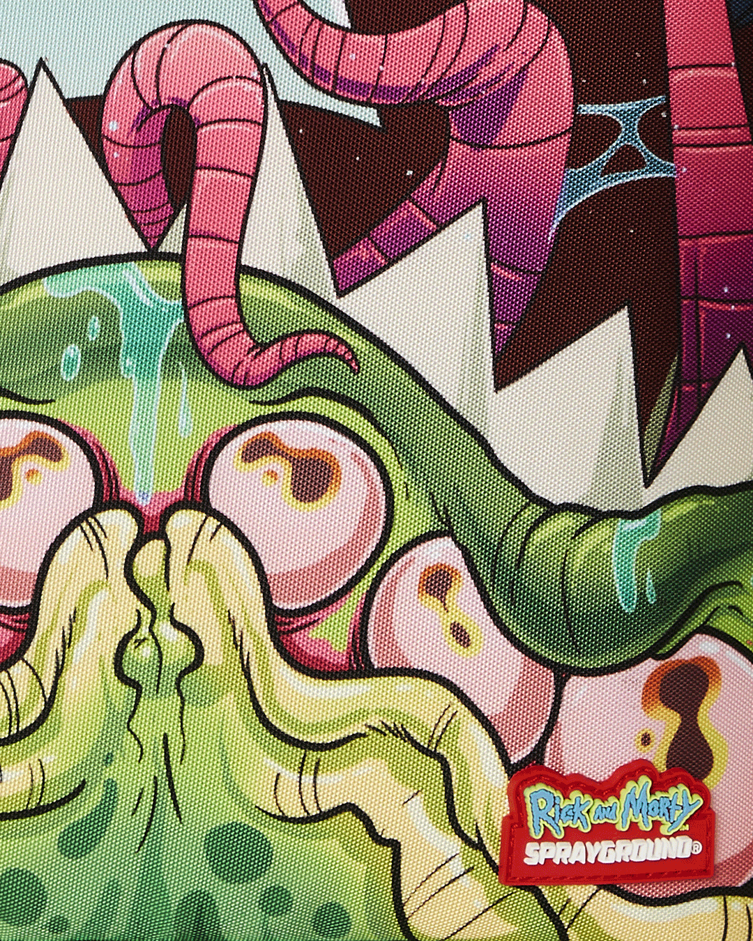 SPRAYGROUND RICK AND MORTY INTERDIMENSIONAL DLXR BACKPACK
