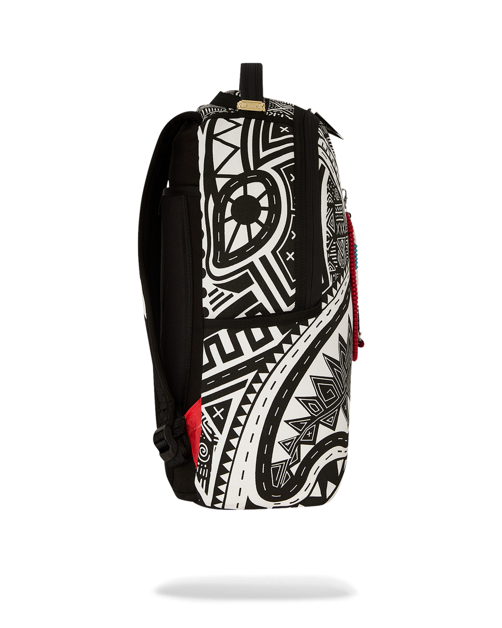 SPRAYGROUND A.I. AFRICAN INTELLIGENCE THE SKYHAWK BACKPACK - SANDFLOWER COLLAB