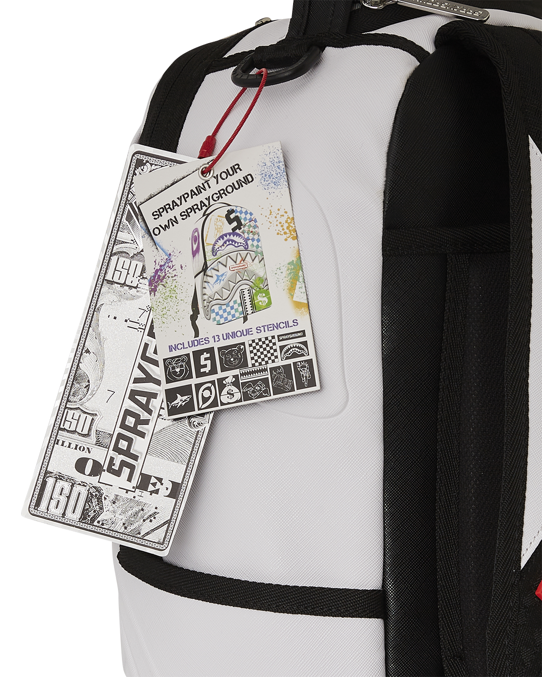 SPRAYGROUND GRAFFITI ARTIST - DESIGN YOUR OWN BACKPACK - 9 STENCILS INCLUDED