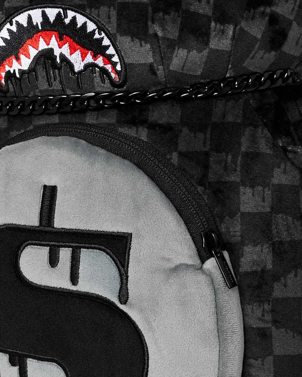 SPRAYGROUND SHARKS IN PARIS THUNDERDRIP MONEYBEAR TEDDYBEAR BACKPACK
