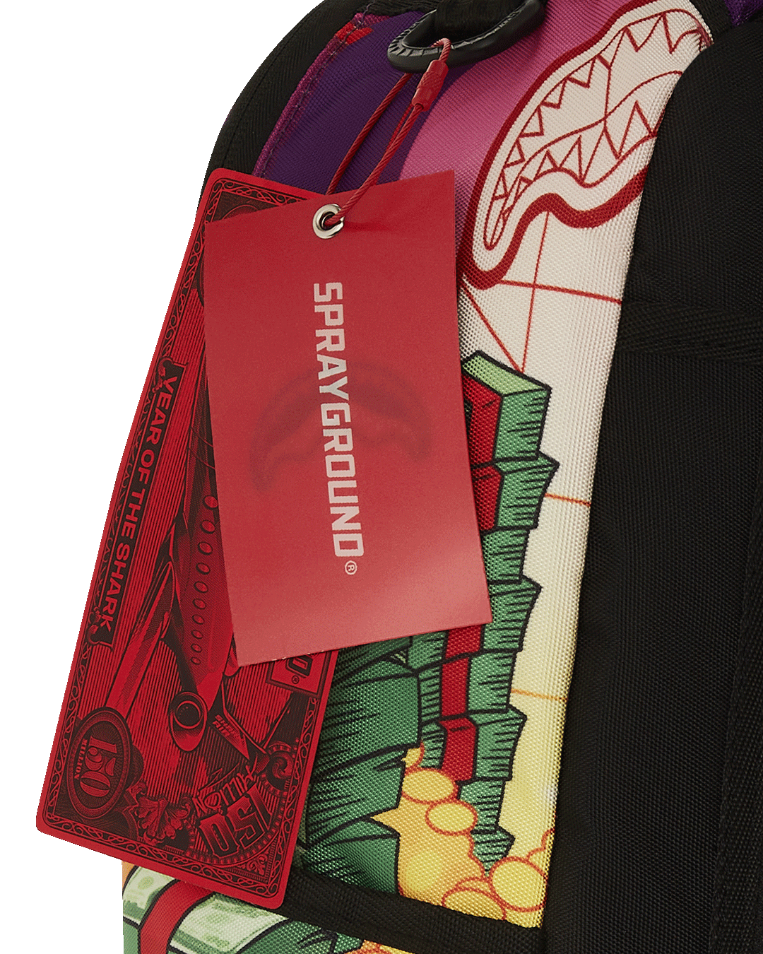 SPRAYGROUND PINK PANTHER FORTRESS OF MONEY-TUDE BACKPACK