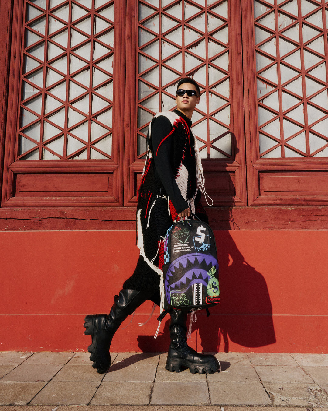 SPRAYGROUND SHARK CENTRAL X DLXSV BACKPACK