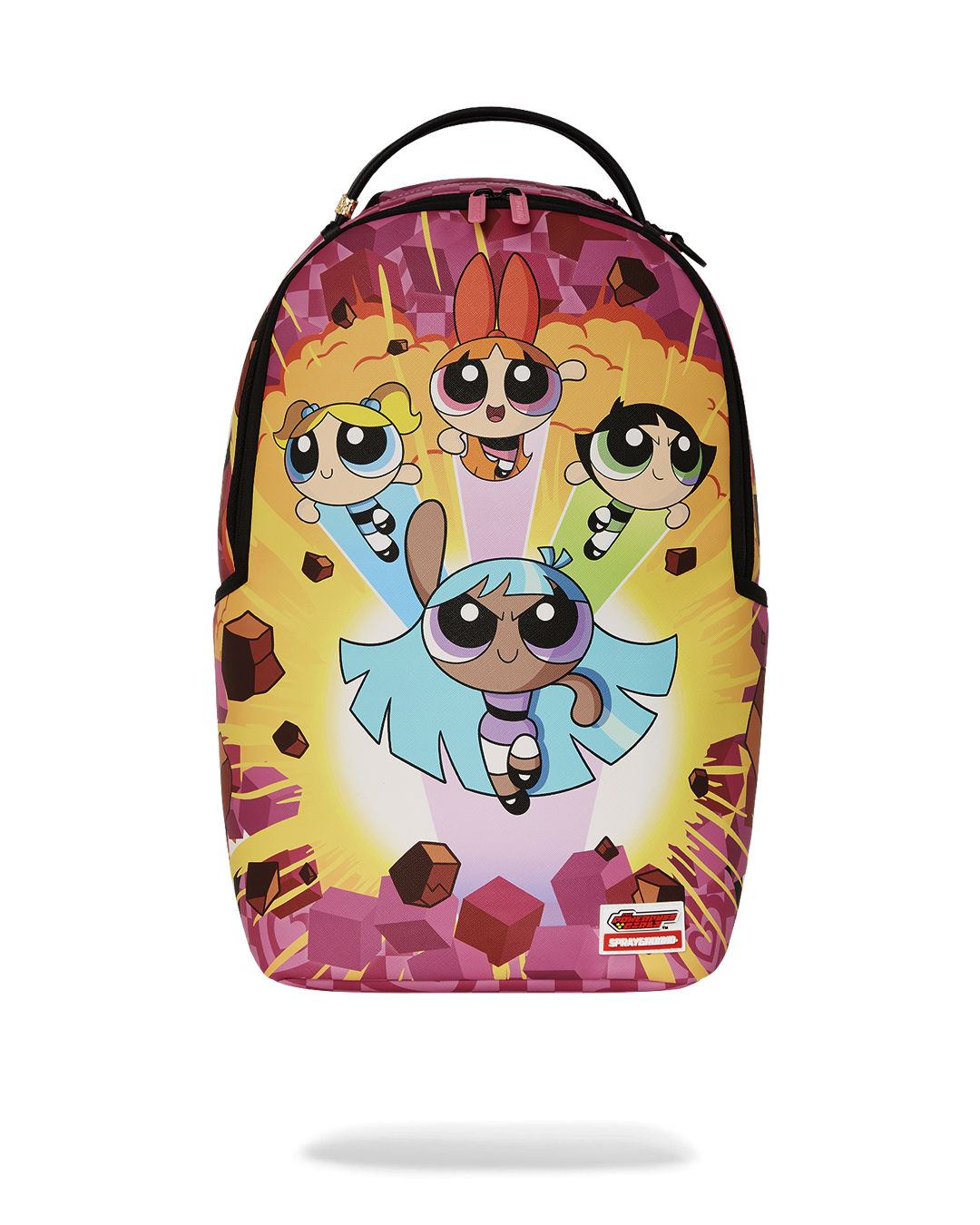 SPRAYGROUND POWERPUFF BUSTIN THRU DLXSV BACKPACK