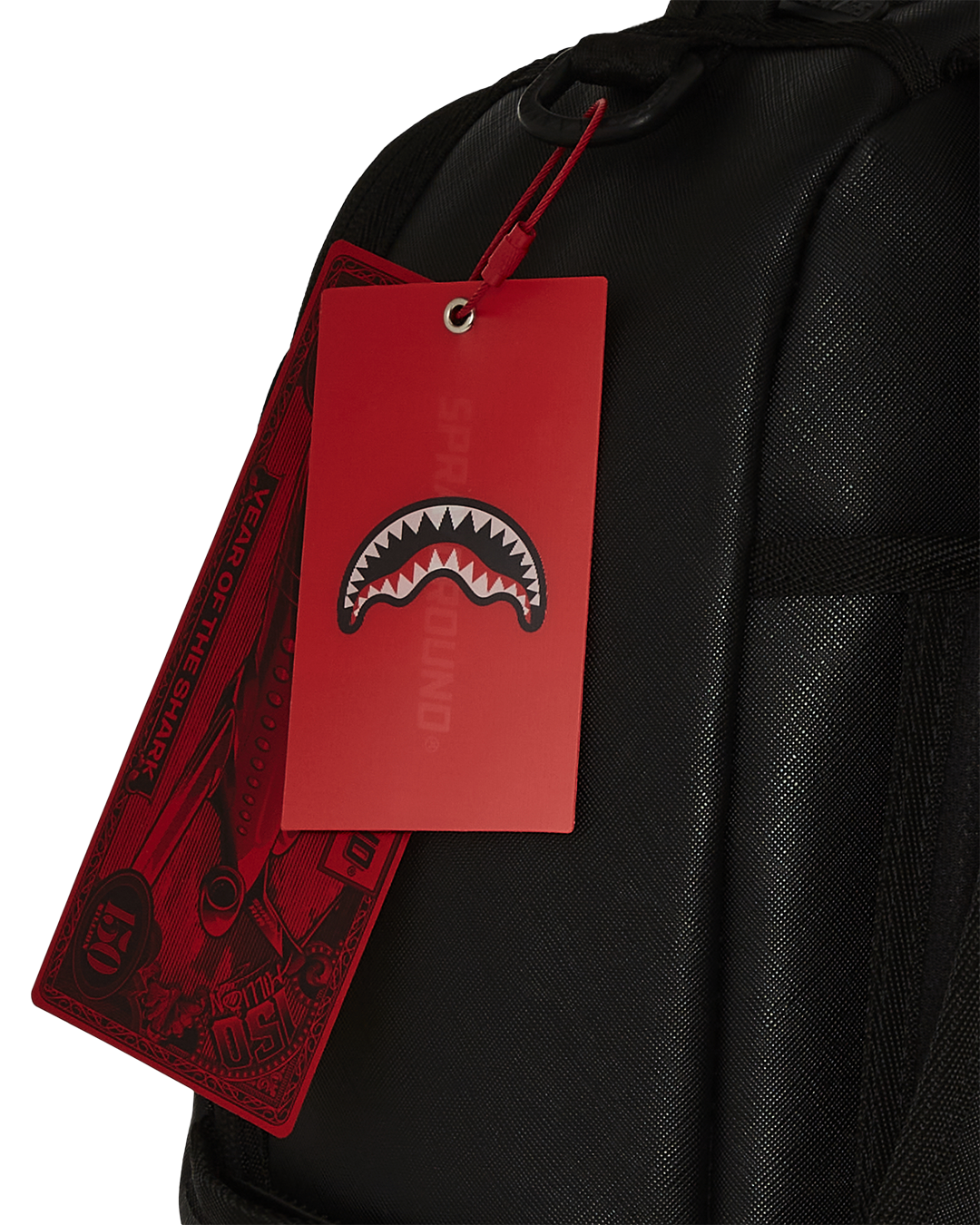 SPRAYGROUND SPLIT SAINT VELCRO REMOVABLE 6 EYES SHARK BACKPACK