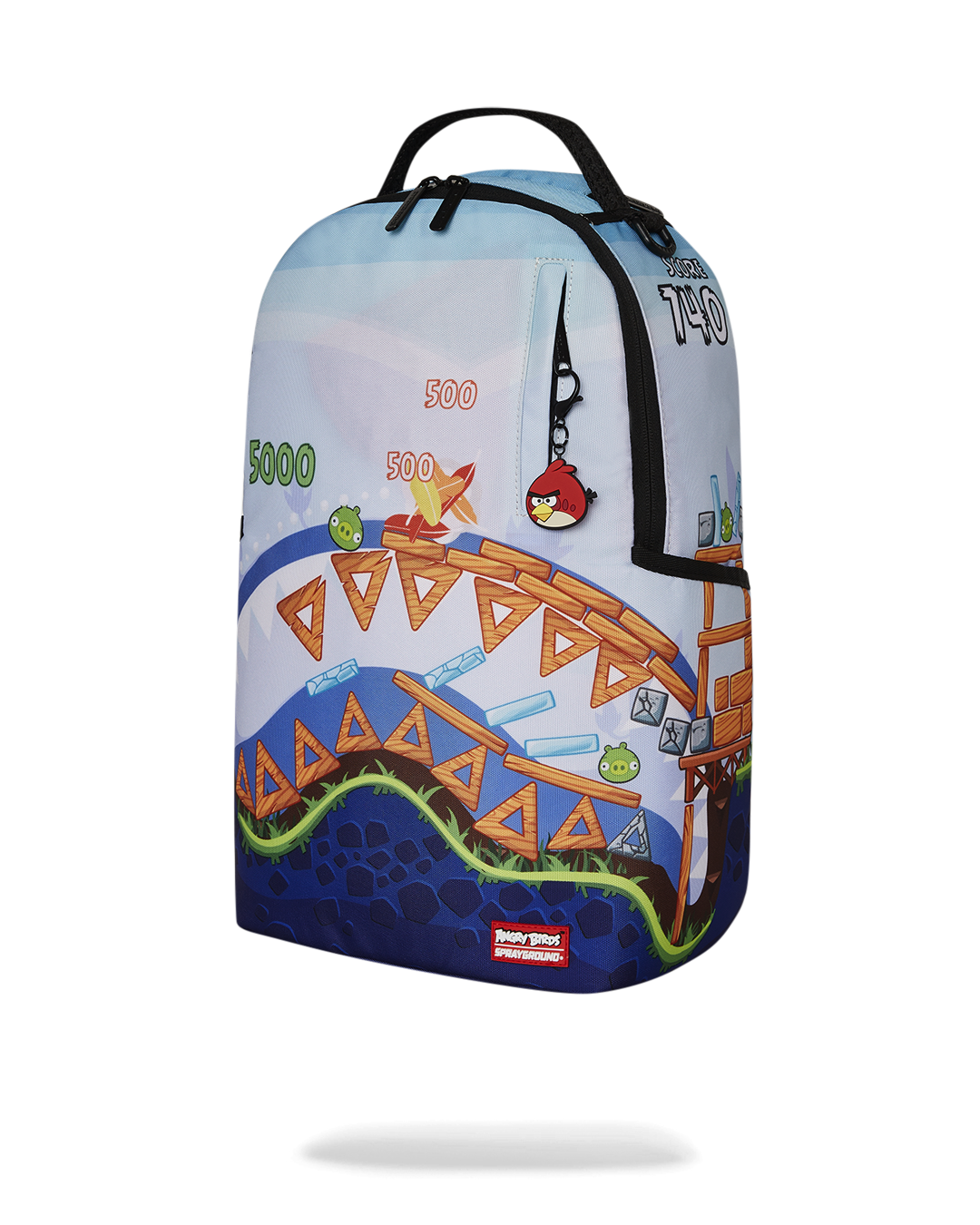 SPRAYGROUND ANGRY BIRDS SHARK DEFENSE BACKPACK