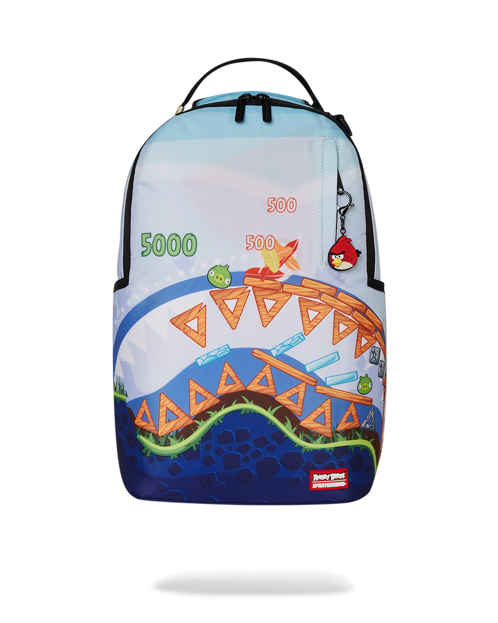 SPRAYGROUND ANGRY BIRDS SHARK DEFENSE BACKPACK