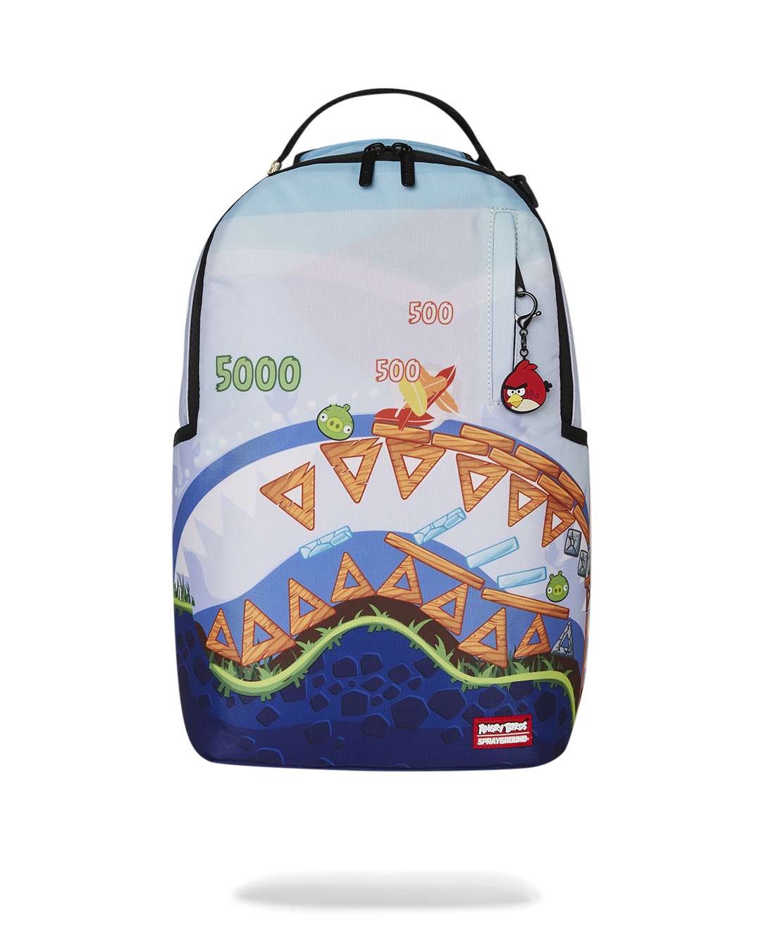 SPRAYGROUND ANGRY BIRDS SHARK DEFENSE BACKPACK
