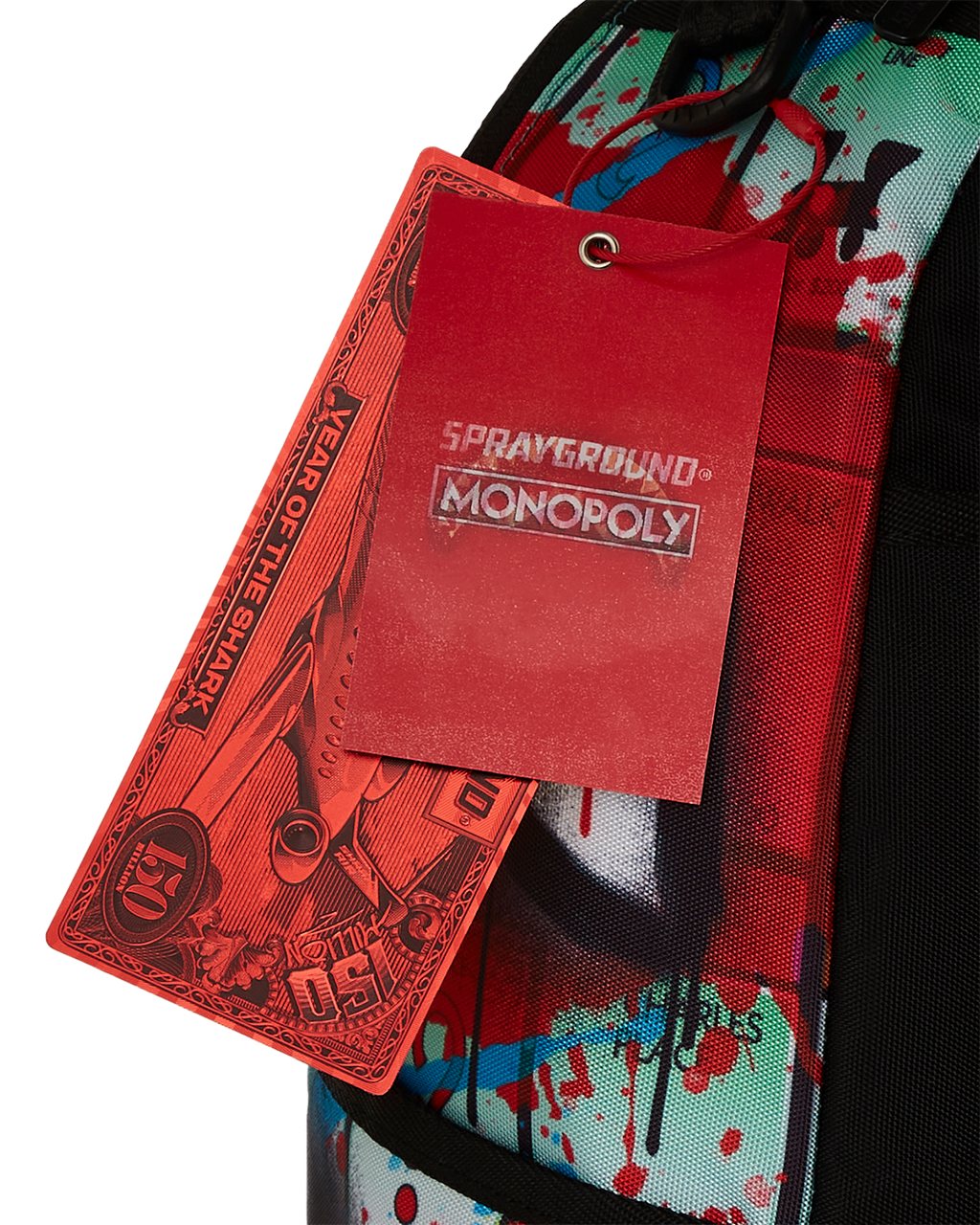 SPRAYGROUND MONOPOLY MONEY MOVES BACKPACK