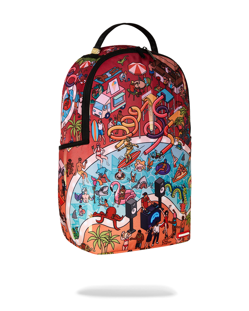 SPRAYGROUND LIFE OF THE PARTY DLXR BACKPACK