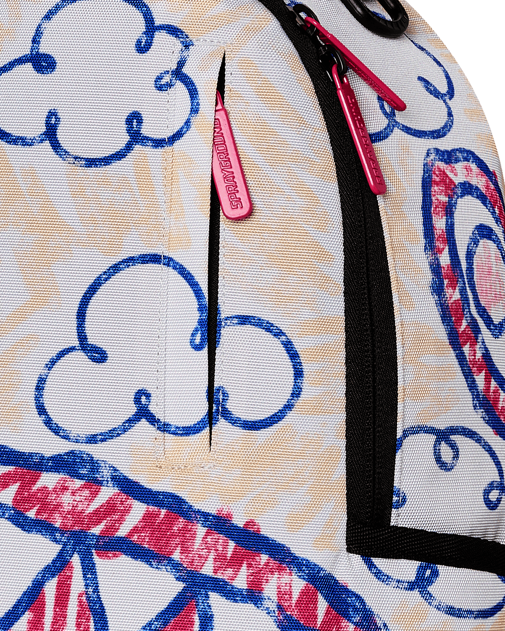 SPRAYGROUND ELMO'S WORLD SHARK SKETCH BACKPACK