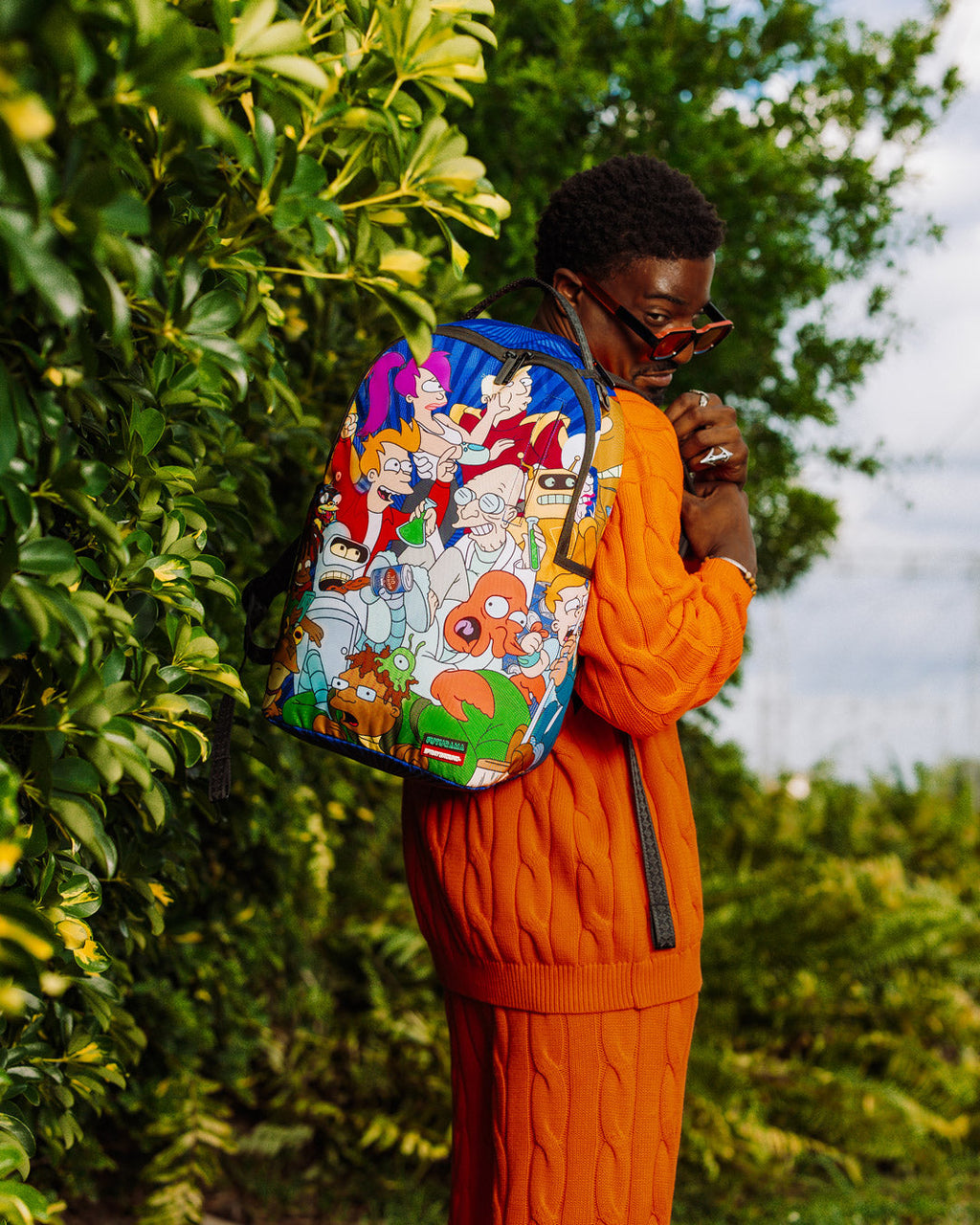 SPRAYGROUND FUTURAMA PLANET CREW PACK DLXR BACKPACK