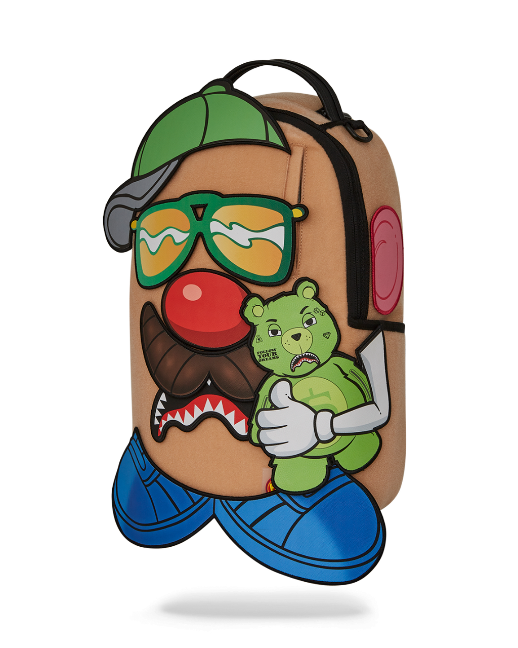 SPRAYGROUND MR. POTATO HEAD VELCRO PATCH MIX-IT-UP DLXSV BACKPACK