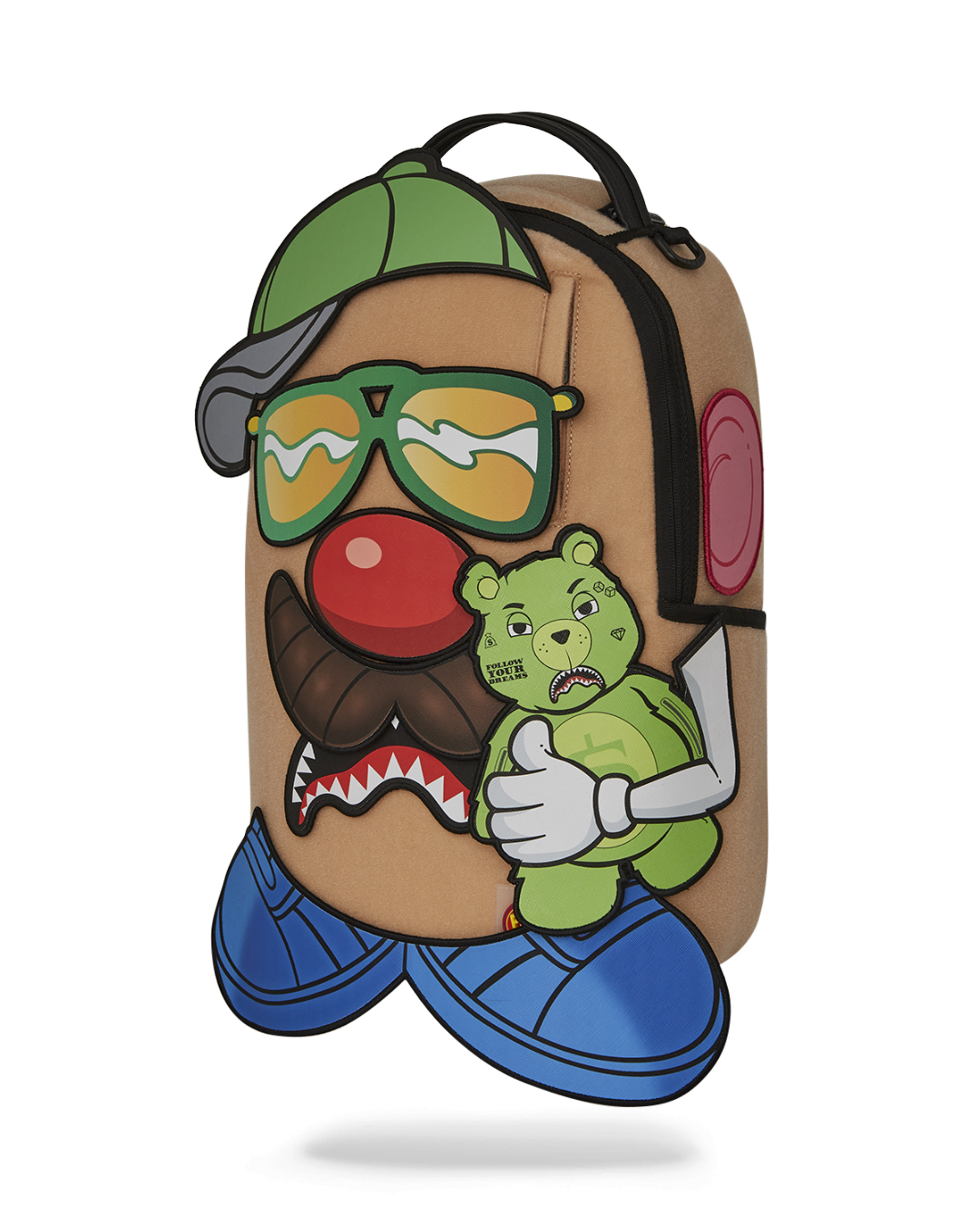 SPRAYGROUND MR. POTATO HEAD VELCRO PATCH MIX-IT-UP DLXSV BACKPACK