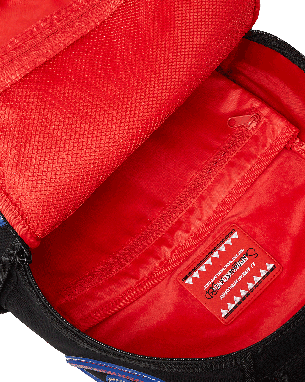 SPRAYGROUND A.I. AFRICAN INTELLIGENCE BORN AND RAISED BACKPACK - SANDFLOWER COLLAB