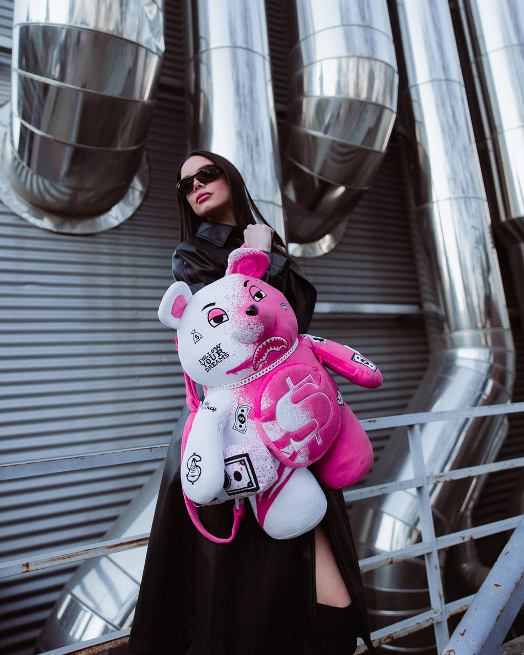 SPRAYGROUND DESIGN STORM MONEYBEAR BACKPACK