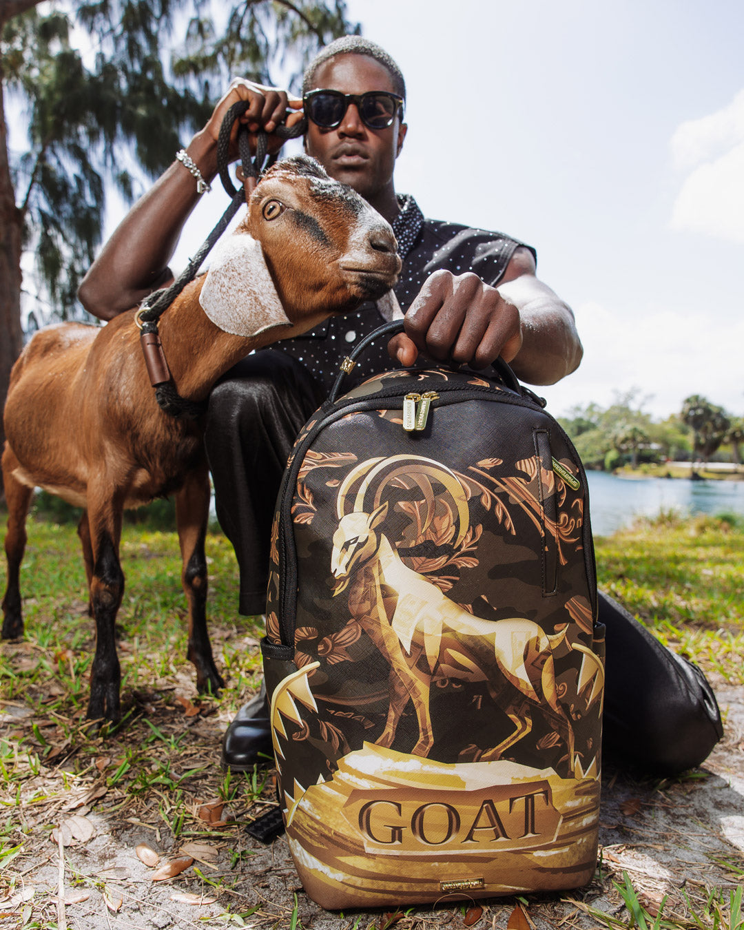 SPRAYGROUND THE GOAT DLXSV BACKPACK