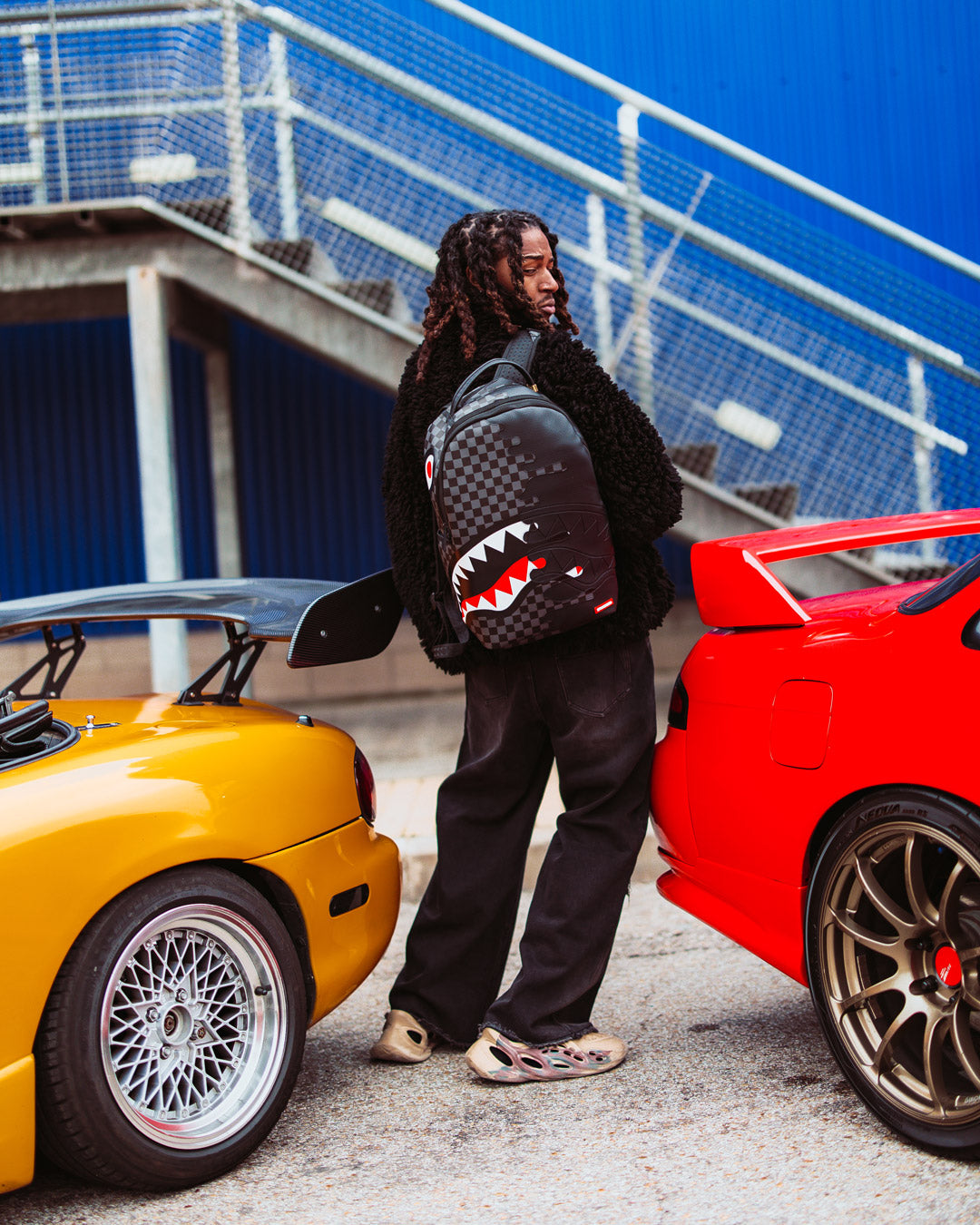 SPRAYGROUND SPEED SHARK SIDE SWIPE BACKPACK