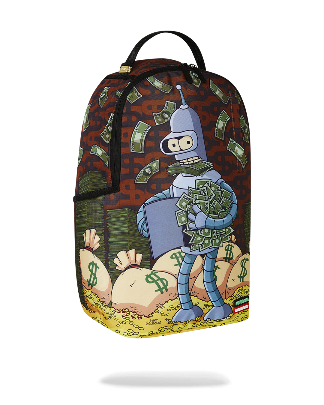 SPRAYGROUND FUTURAMA CASH-IN BENDER BACKPACK