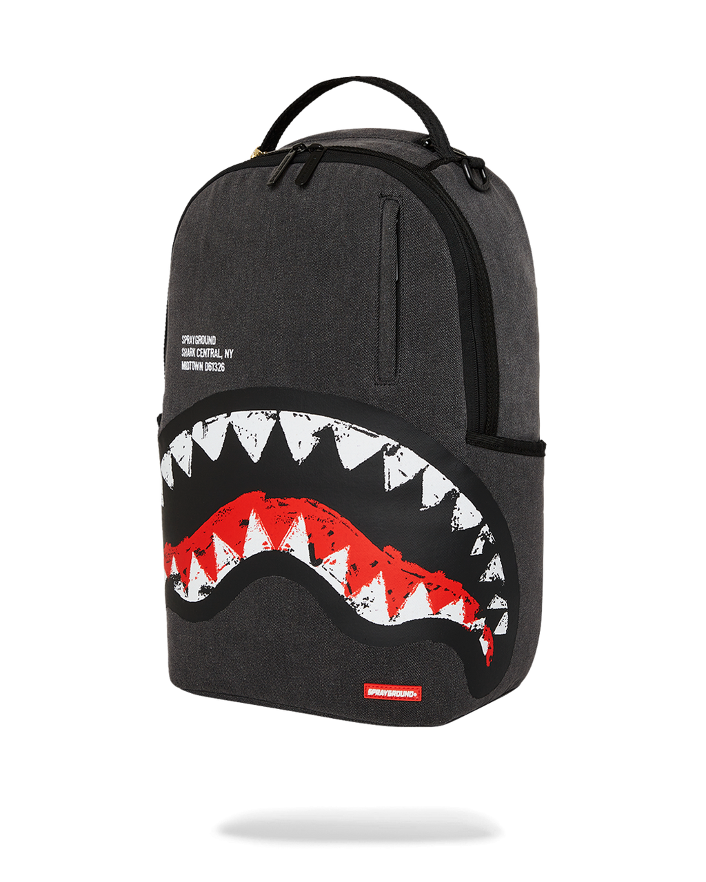 SPRAYGROUND SHARK CENTRAL DENIM VENOM BACKPACK