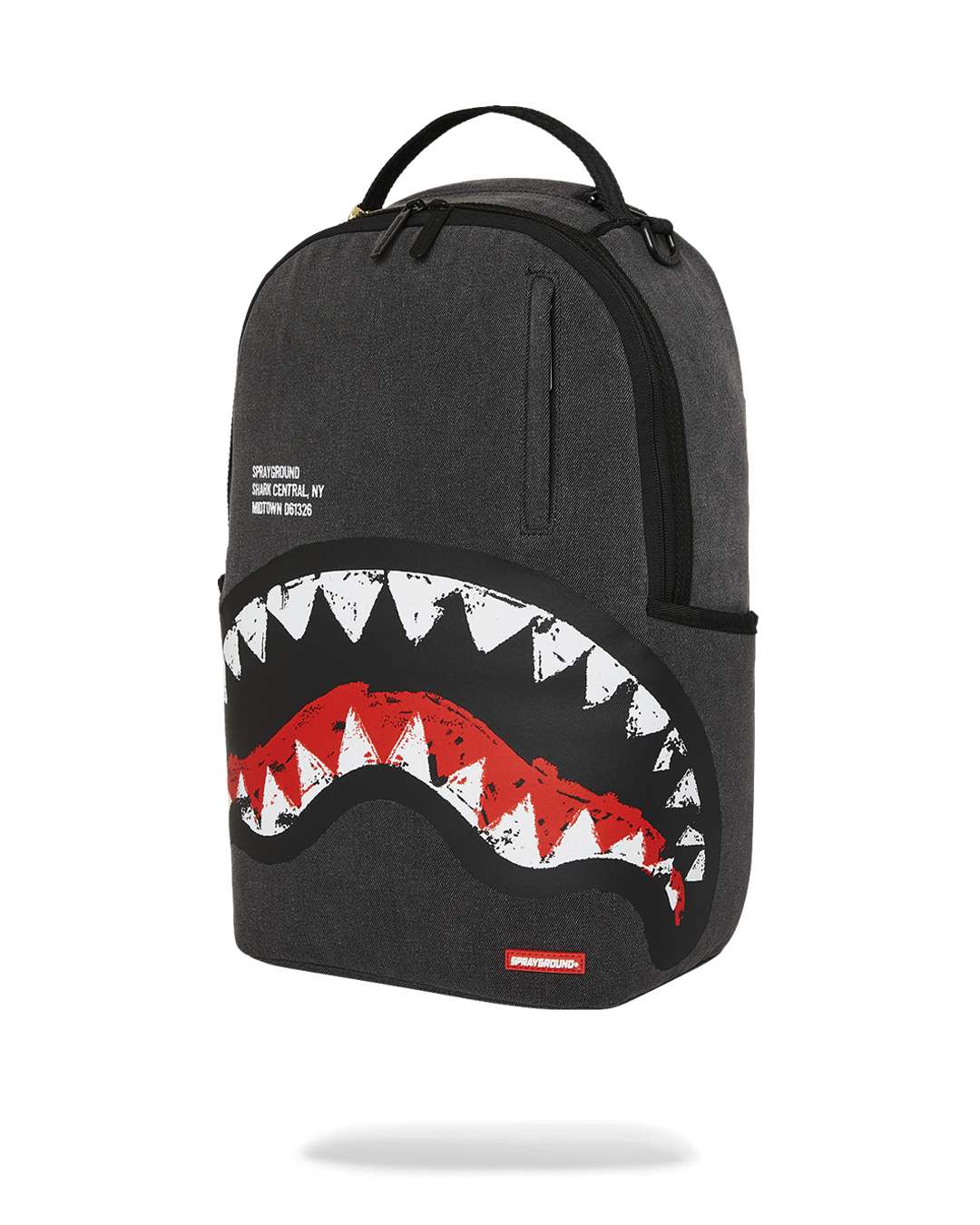 SPRAYGROUND SHARK CENTRAL DENIM VENOM BACKPACK