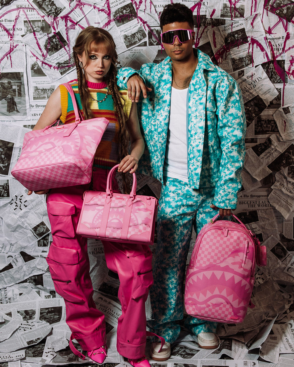 SPRAYGROUND 3AM TURNT DLXSV BACKPACK
