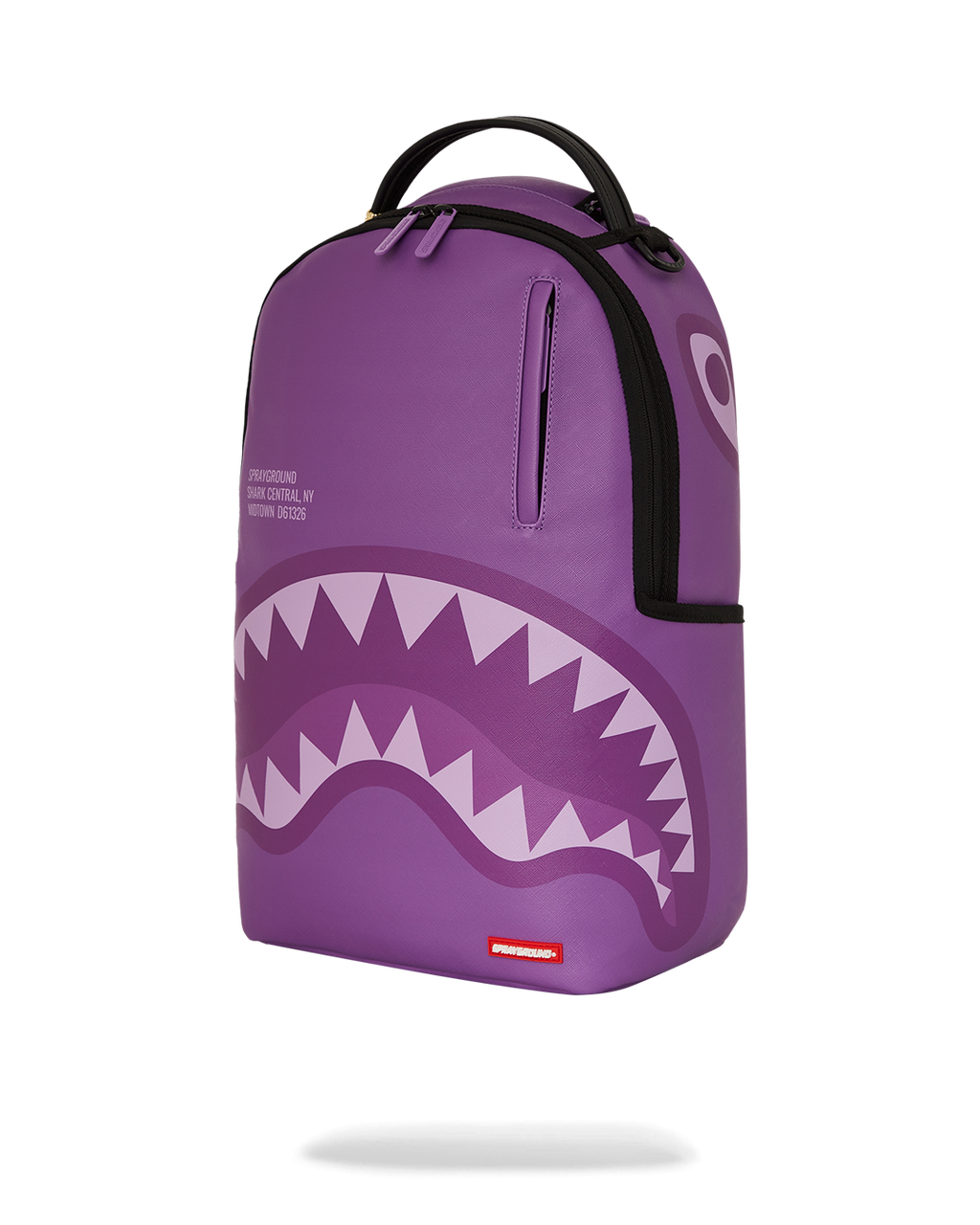 SPRAYGROUND SHARK CENTRAL PURPLE VENOM BACKPACK