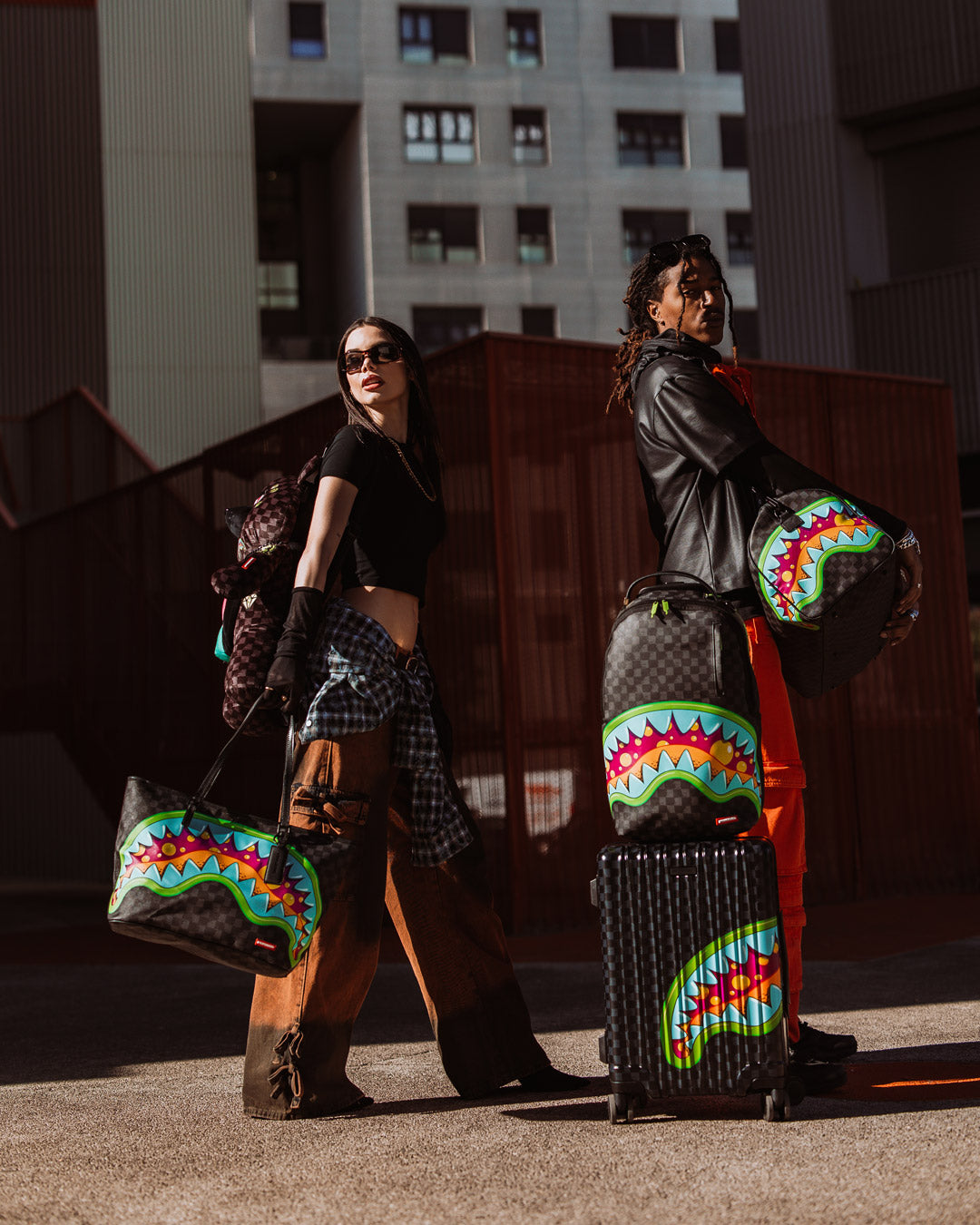 SPRAYGROUND SLIME TAKEOVER BACKPACK