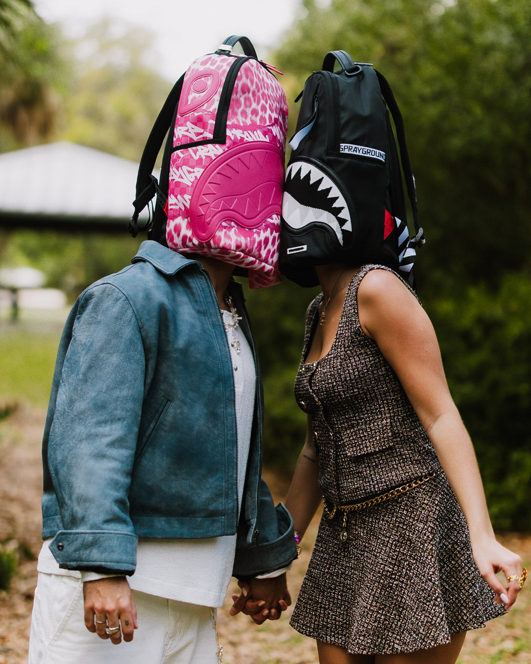 SPRAYGROUND SHARK CENTRAL DANGER ZONE BACKPACK