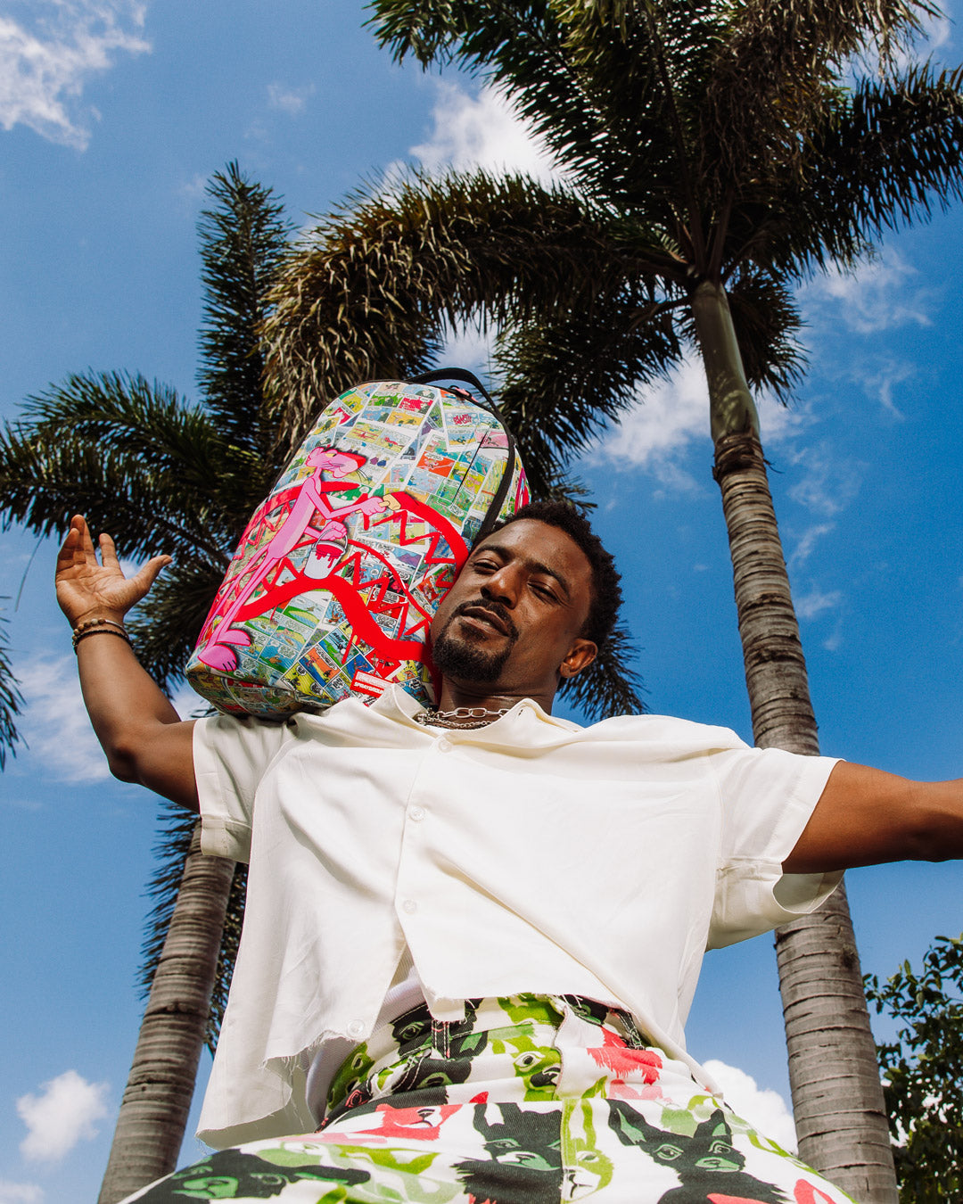 SPRAYGROUND PINK PANTHER THE GALLERY DLXR BACKPACK