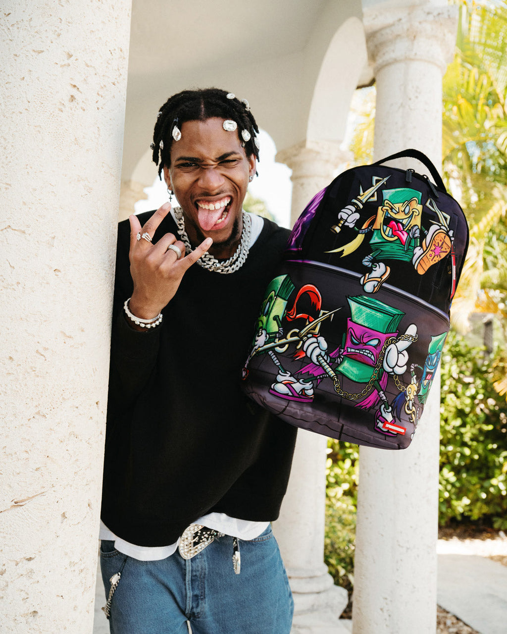 SPRAYGROUND MONEYBOYS NINJABOYS DLXR BACKPACK