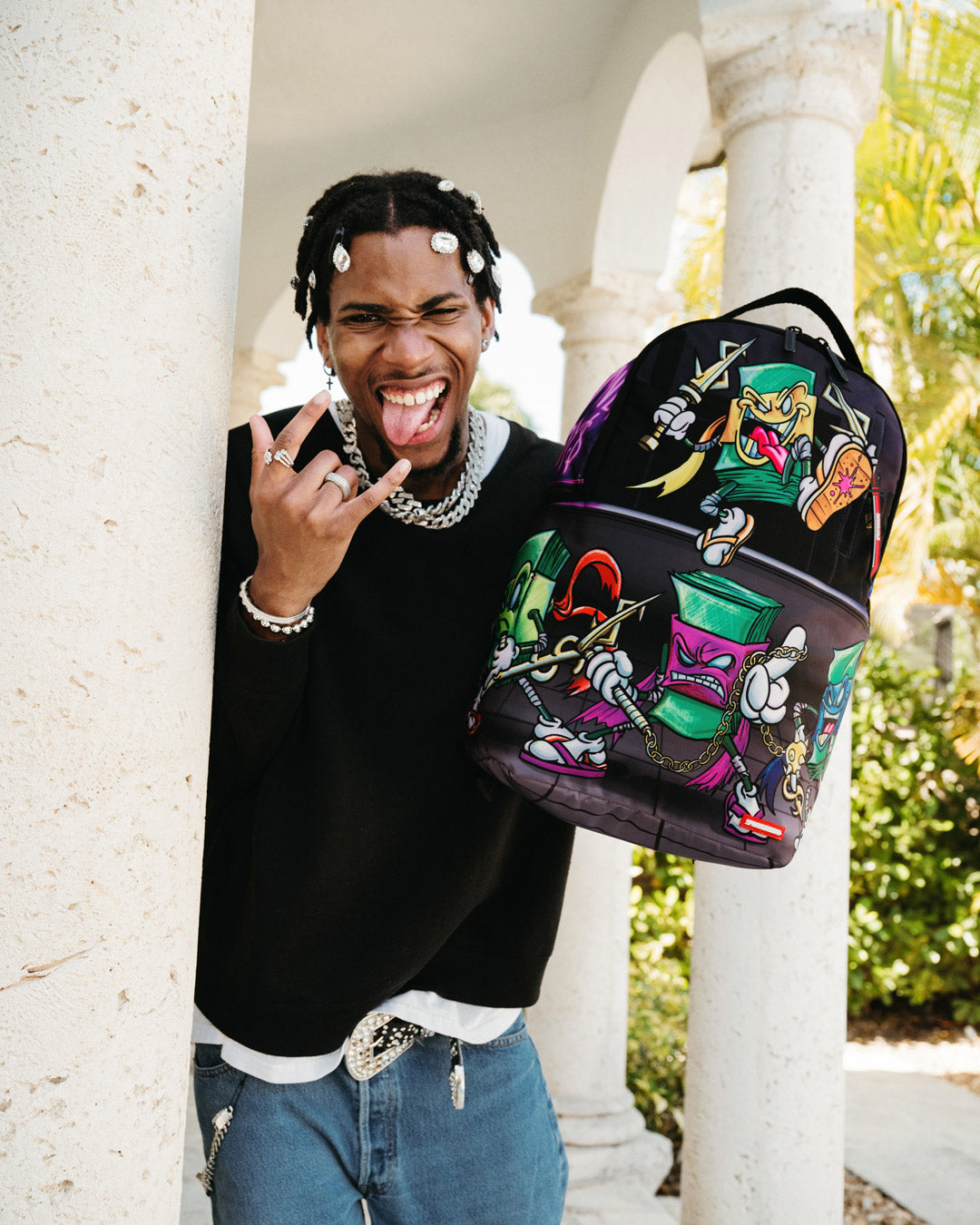 SPRAYGROUND MONEYBOYS NINJABOYS DLXR BACKPACK