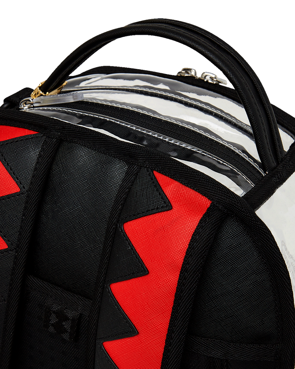 SPRAYGROUND CLEAR BACKPACK - SHARK CENTRAL