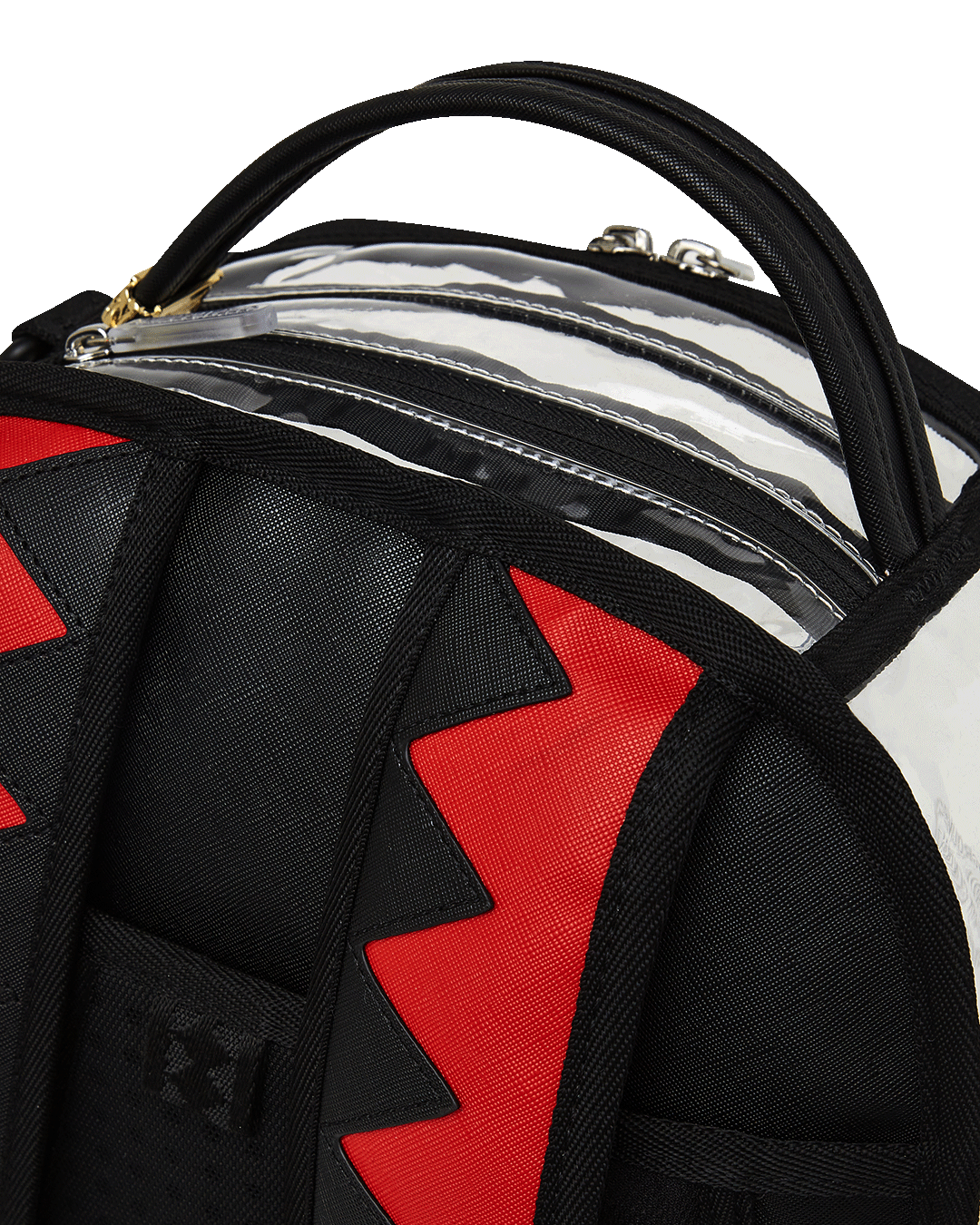SPRAYGROUND CLEAR BACKPACK - SHARK CENTRAL