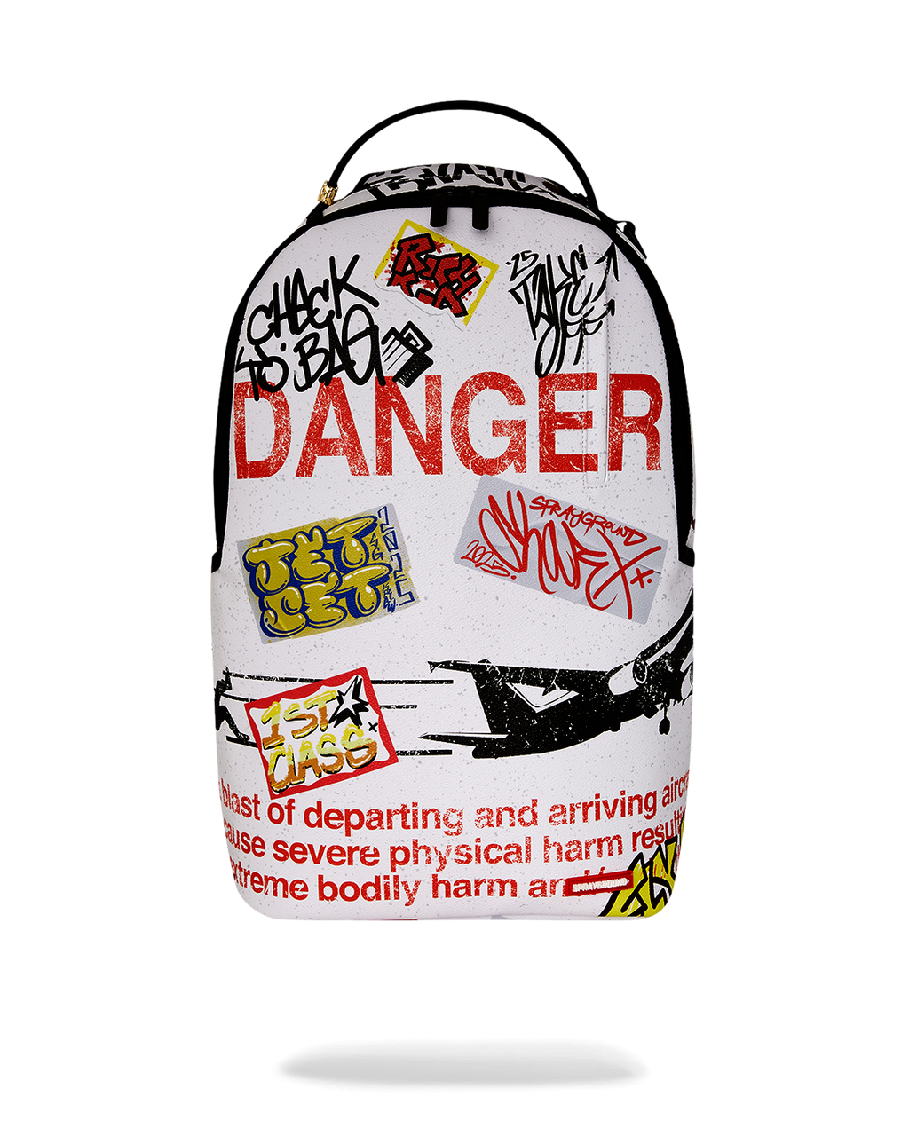 SPRAYGROUND JETBLAST SIGN ON THE RUNWAY BACKPACK