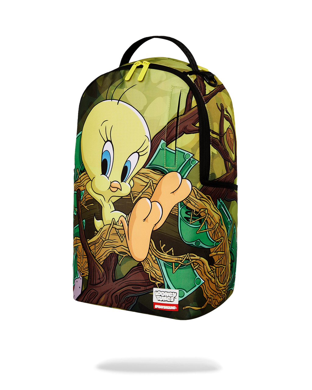 SPRAYGROUND LOONEY TUNES TWEETY CASH NEST BACKPACK