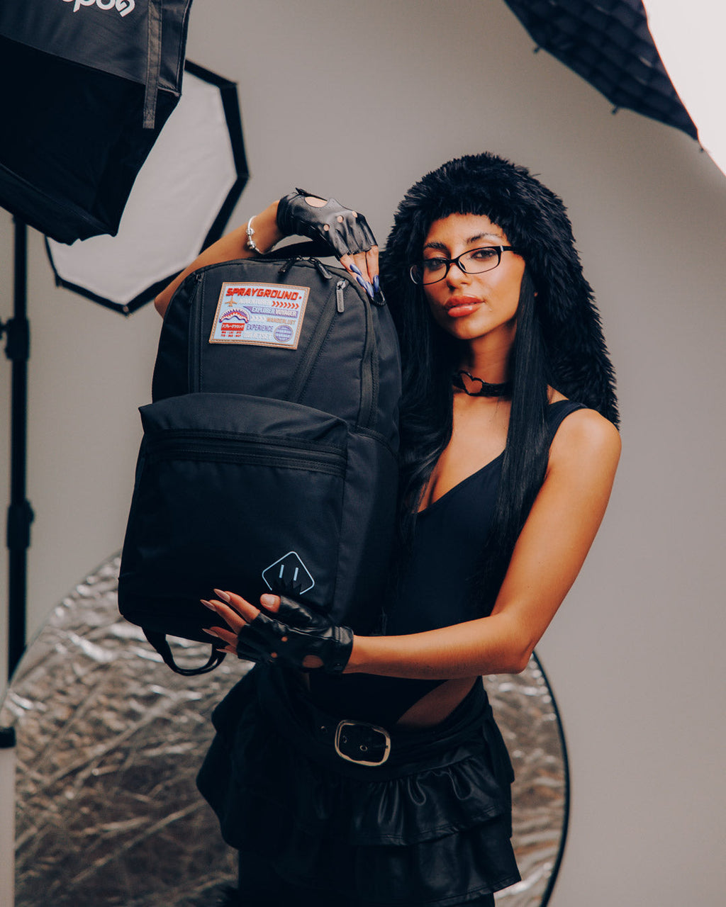 SPRAYGROUND DARKWAVE CARGO HERO BACKPACK
