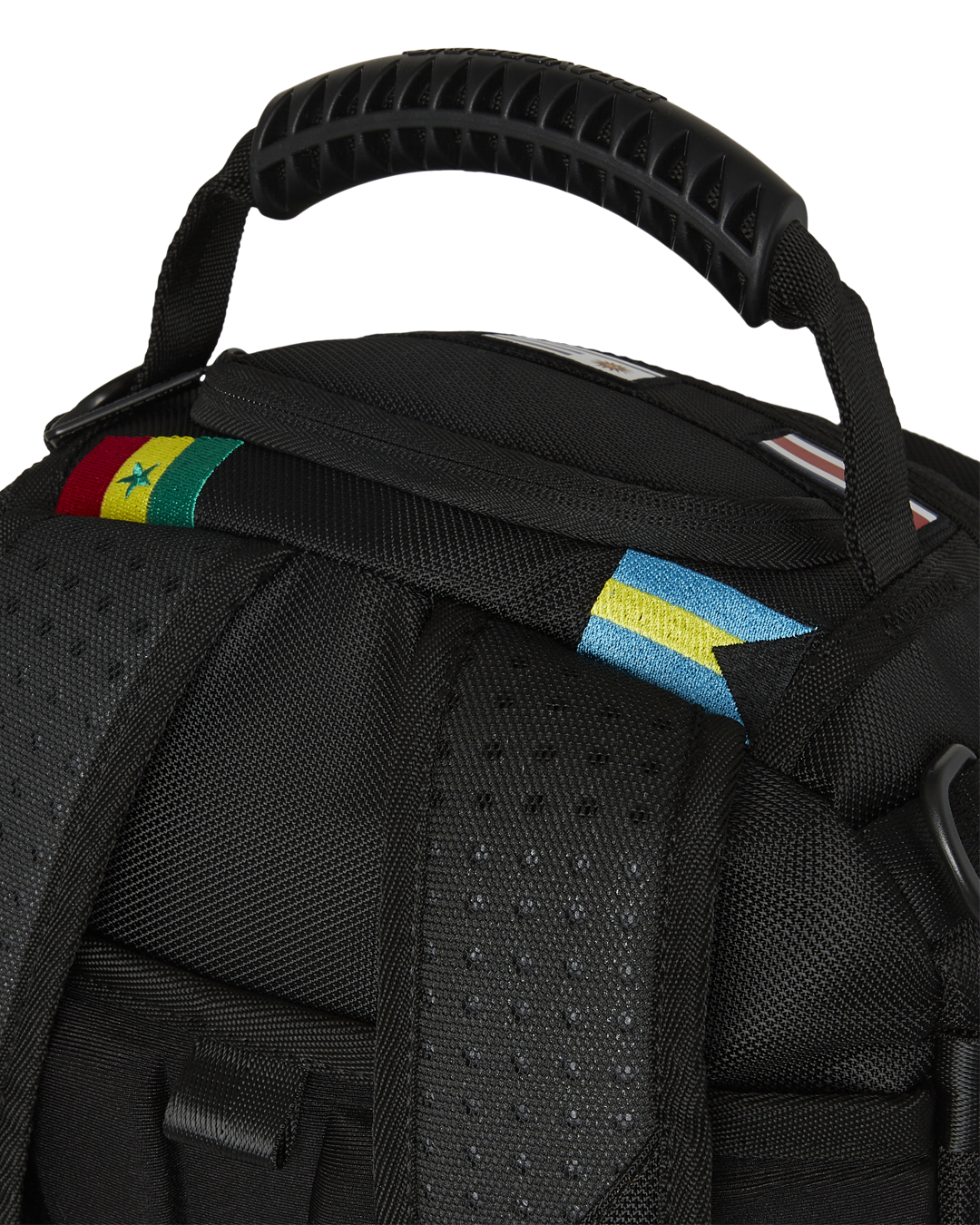 SPRAYGROUND JAMES FIRST CLASS GLOBAL FLAGS SPECIAL OPS CARGO BACKPACK