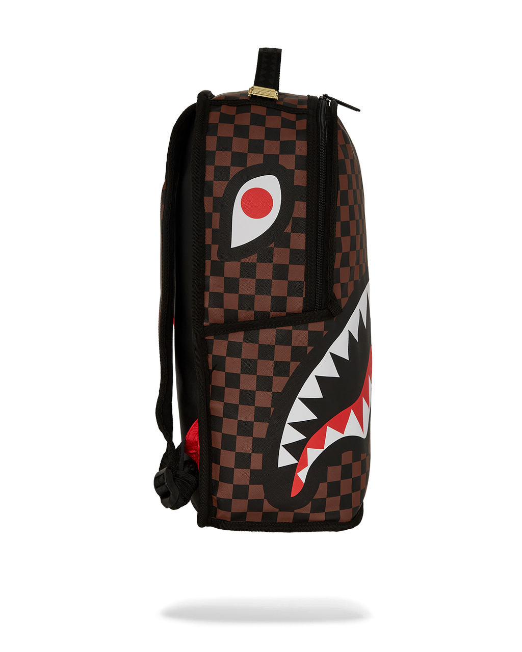 SPRAYGROUND NOOO WAY!!! A REVERSIBLE BACKPACK - PURPLE VELOUR TO OG SHARKS IN PARIS BACKPACK