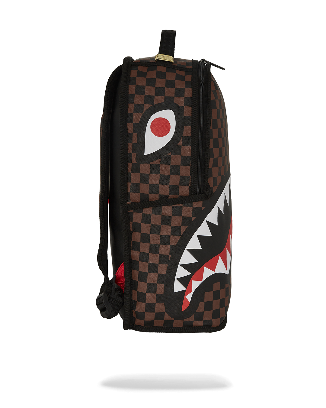 SPRAYGROUND NOOO WAY!!! A REVERSIBLE BACKPACK - PURPLE VELOUR TO OG SHARKS IN PARIS BACKPACK