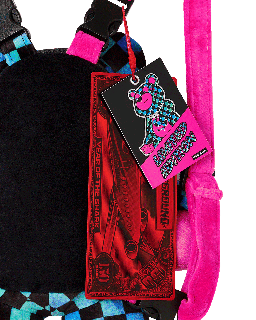 SPRAYGROUND LUMINOUS HYPOTHESIS BEAR CUB BACKPACK