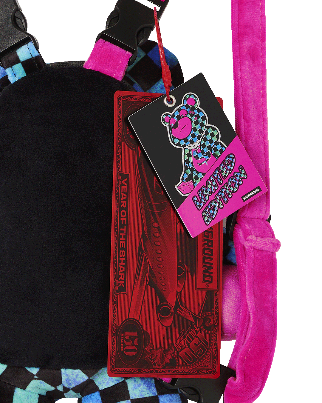 SPRAYGROUND LUMINOUS HYPOTHESIS BEAR CUB BACKPACK