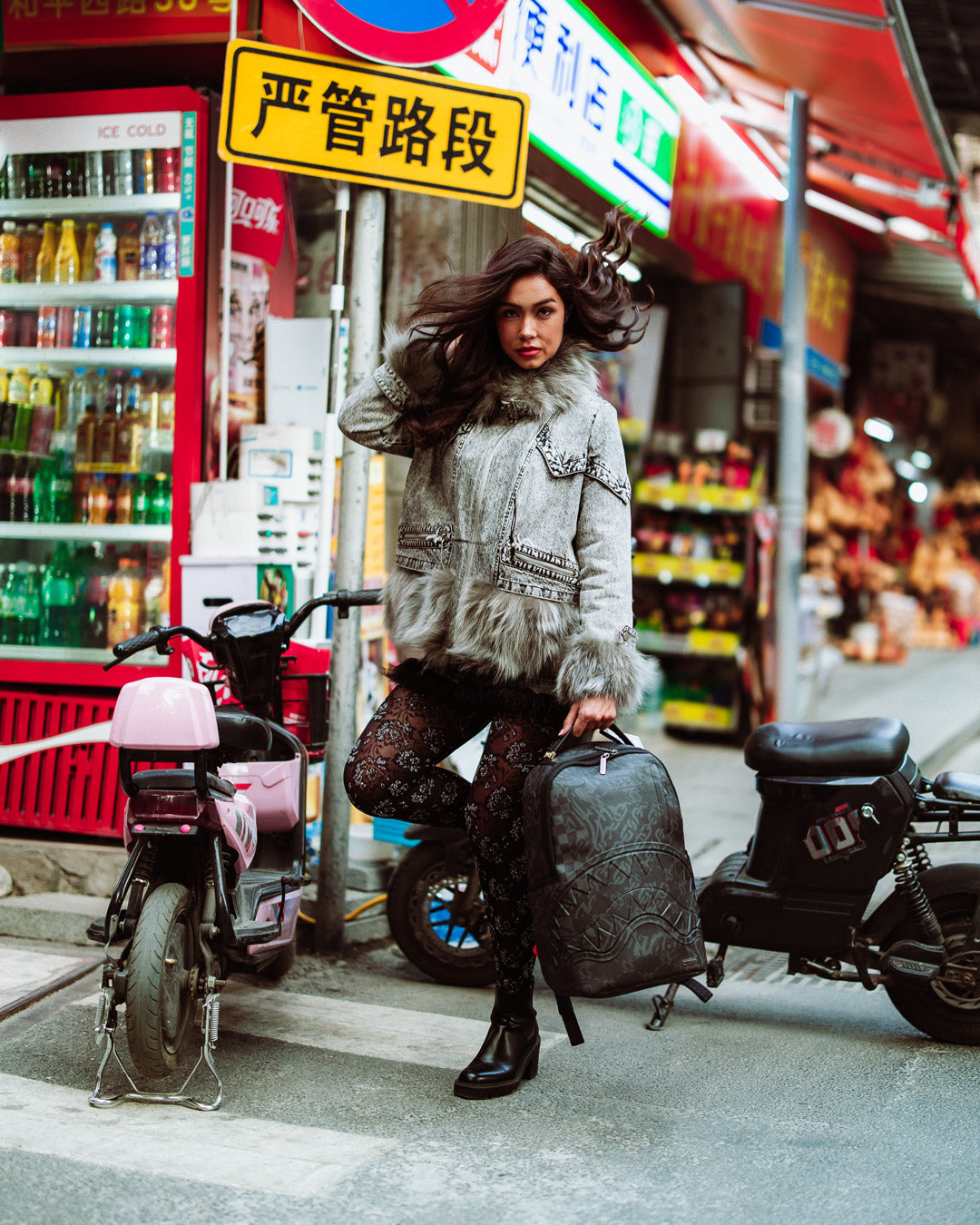 SPRAYGROUND 4AM DLX BACKPACK