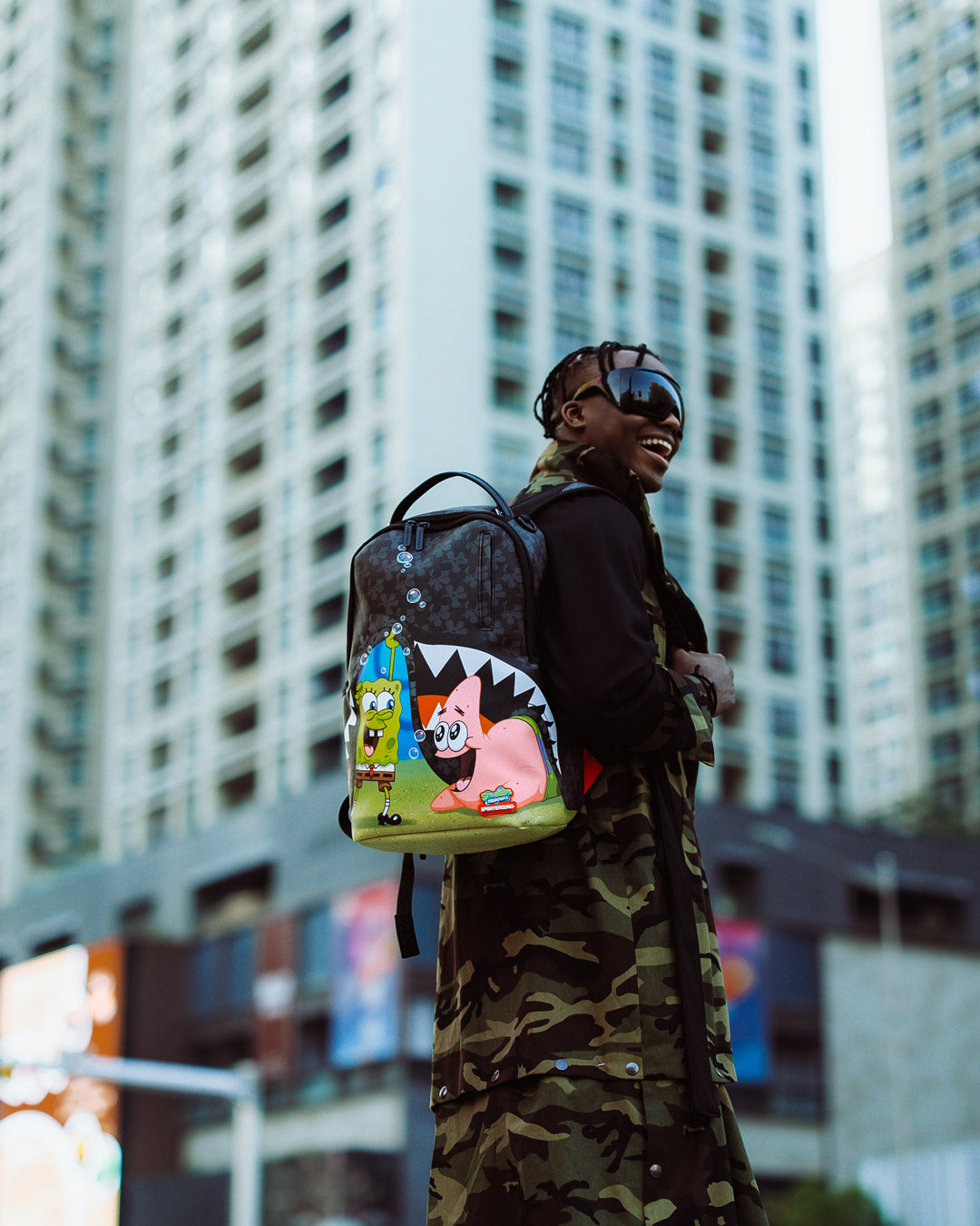 SPRAYGROUND SPONGEBOB BUBBLE FRENZY BACKPACK