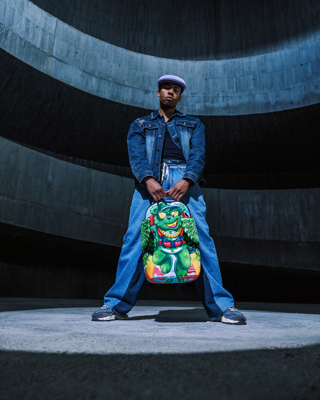 SPRAYGROUND MONEY BEAR WE BOUT TO TAKE OFF BACKPACK